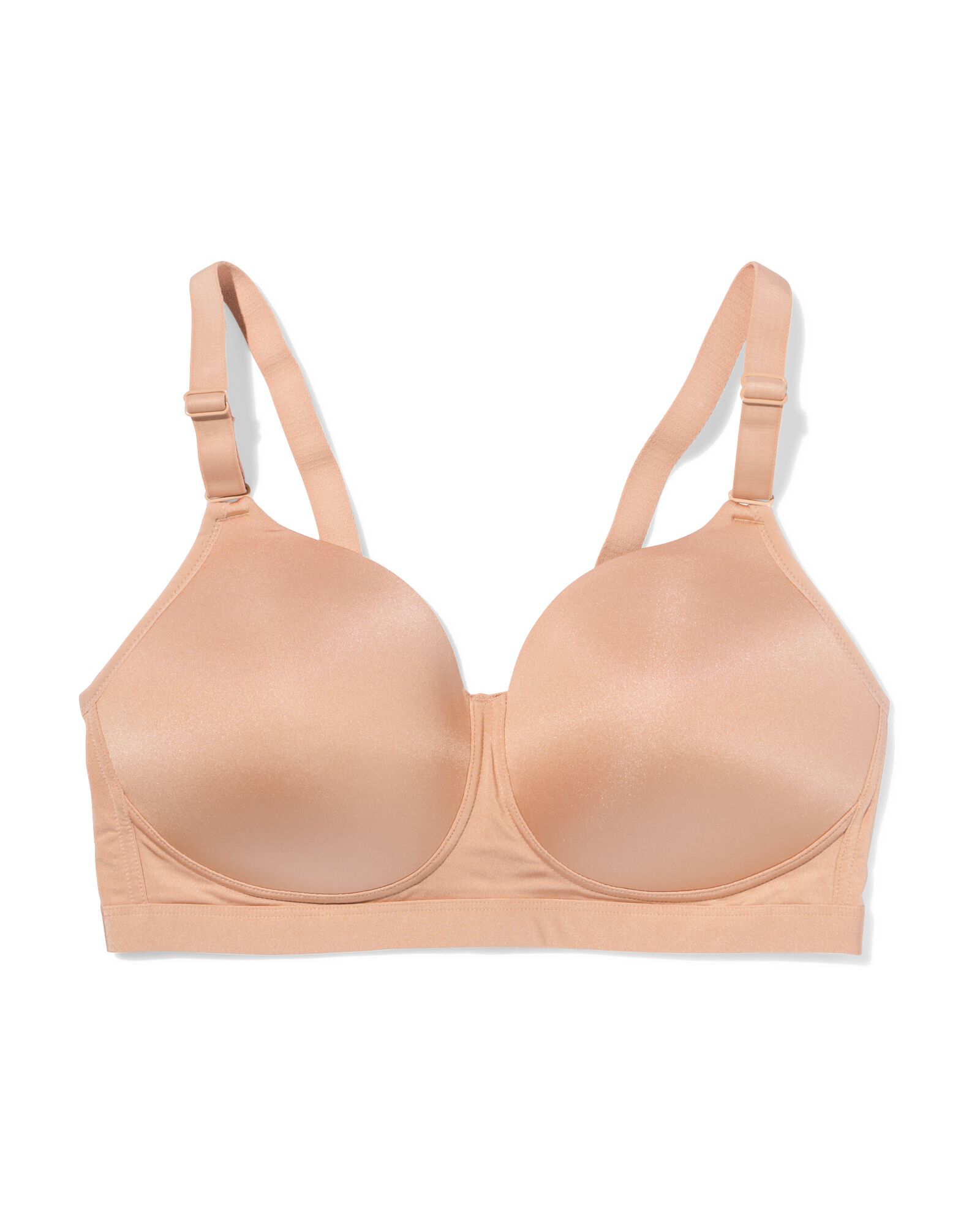 voorgevormde prothese bh zonder beugel beige beige - 21896960BEIGE - HEMA