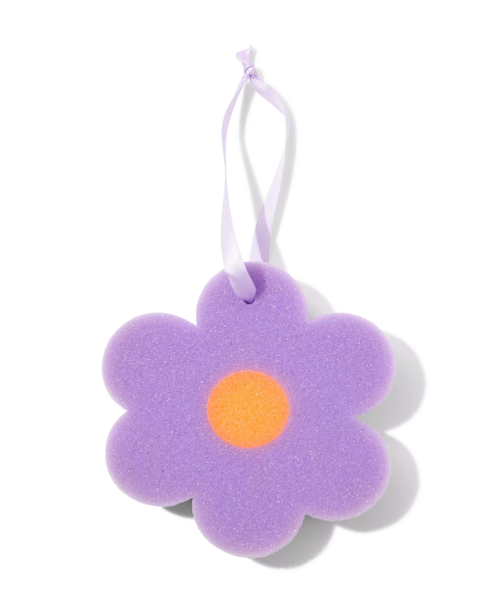 éponge de bain fleur