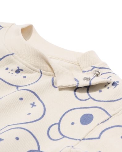 pull b&eacute;b&eacute; tissu sweat Miffy &eacute;cru &eacute;cru - 33456420ECRU - HEMA