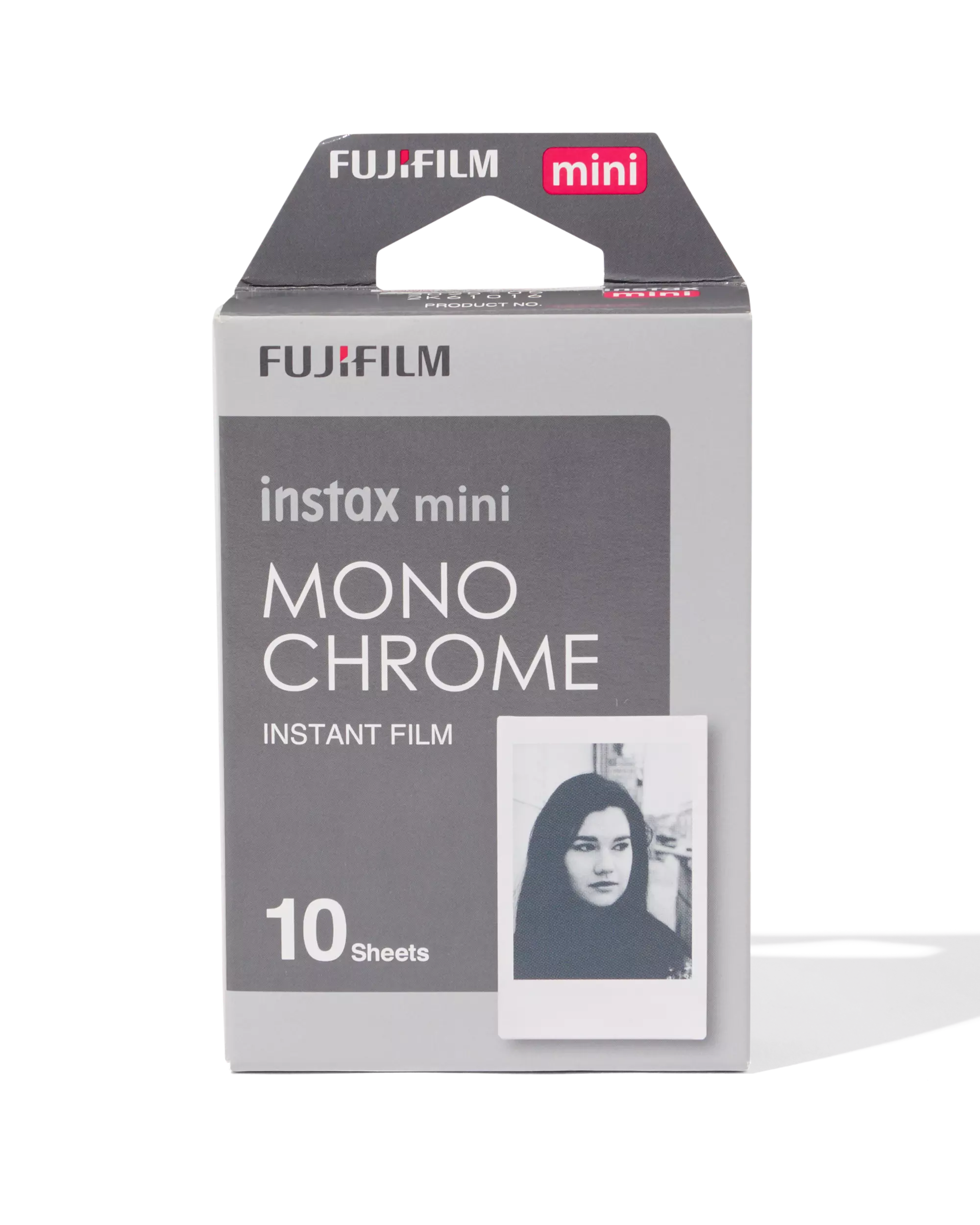 10 feuilles de papier photo Fujifilm instax mini monochrome