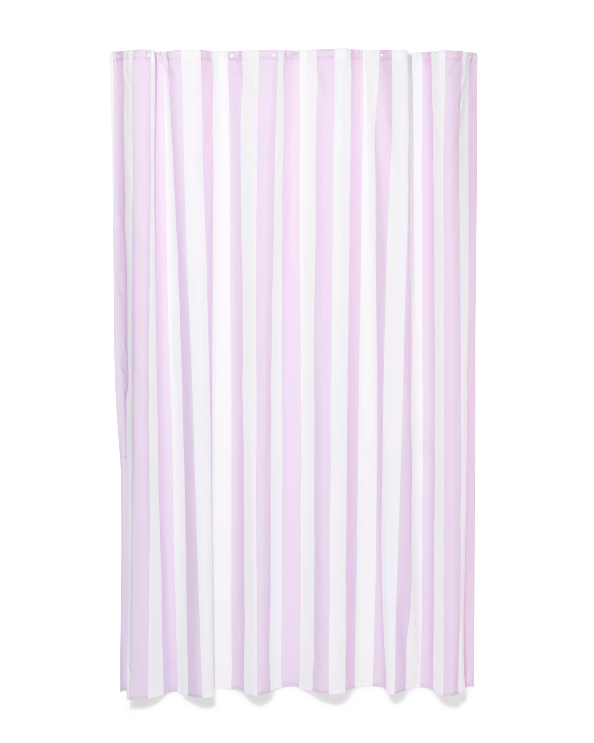 rideau de douche 180x200cm rayures lilas 