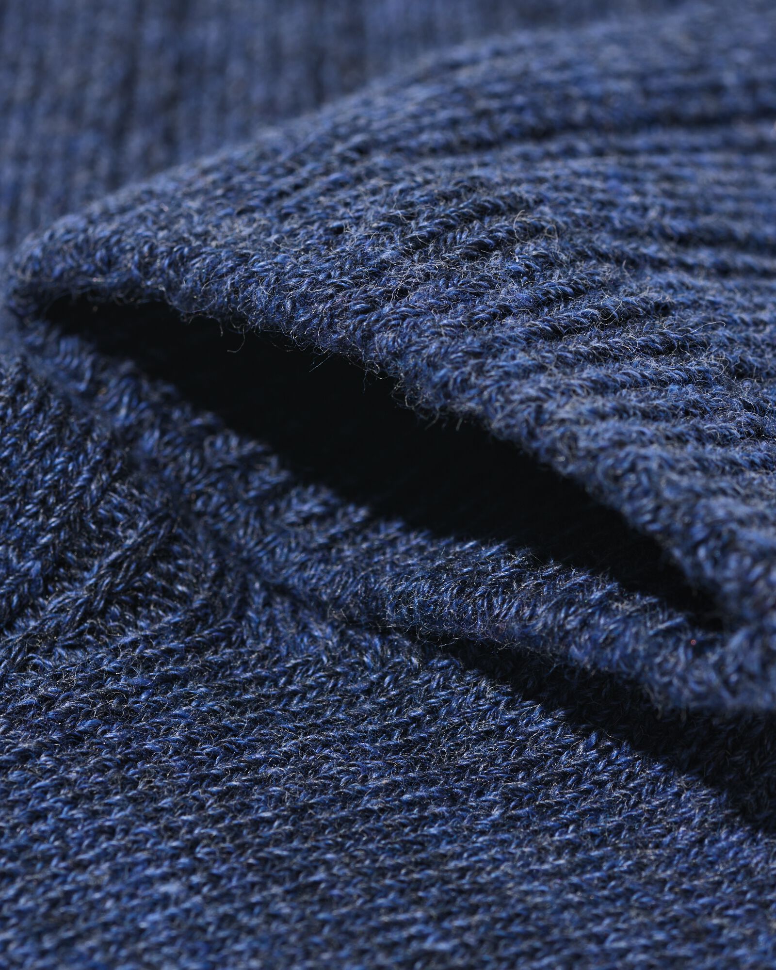 Damensocken, gerippt dunkelblau - 4280690DARKBLUE - HEMA