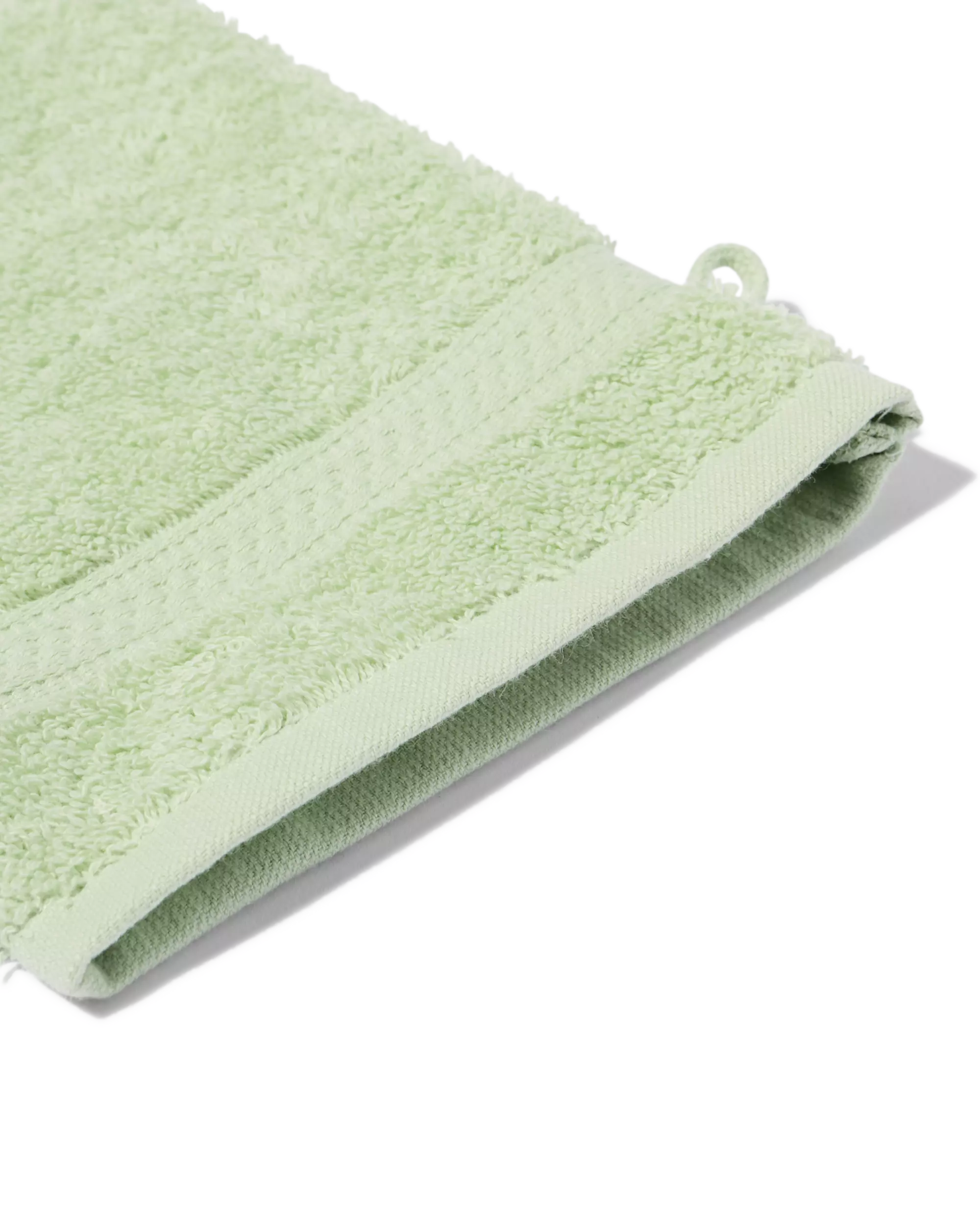 washandje 16x21cm zware kwaliteit limoengroen