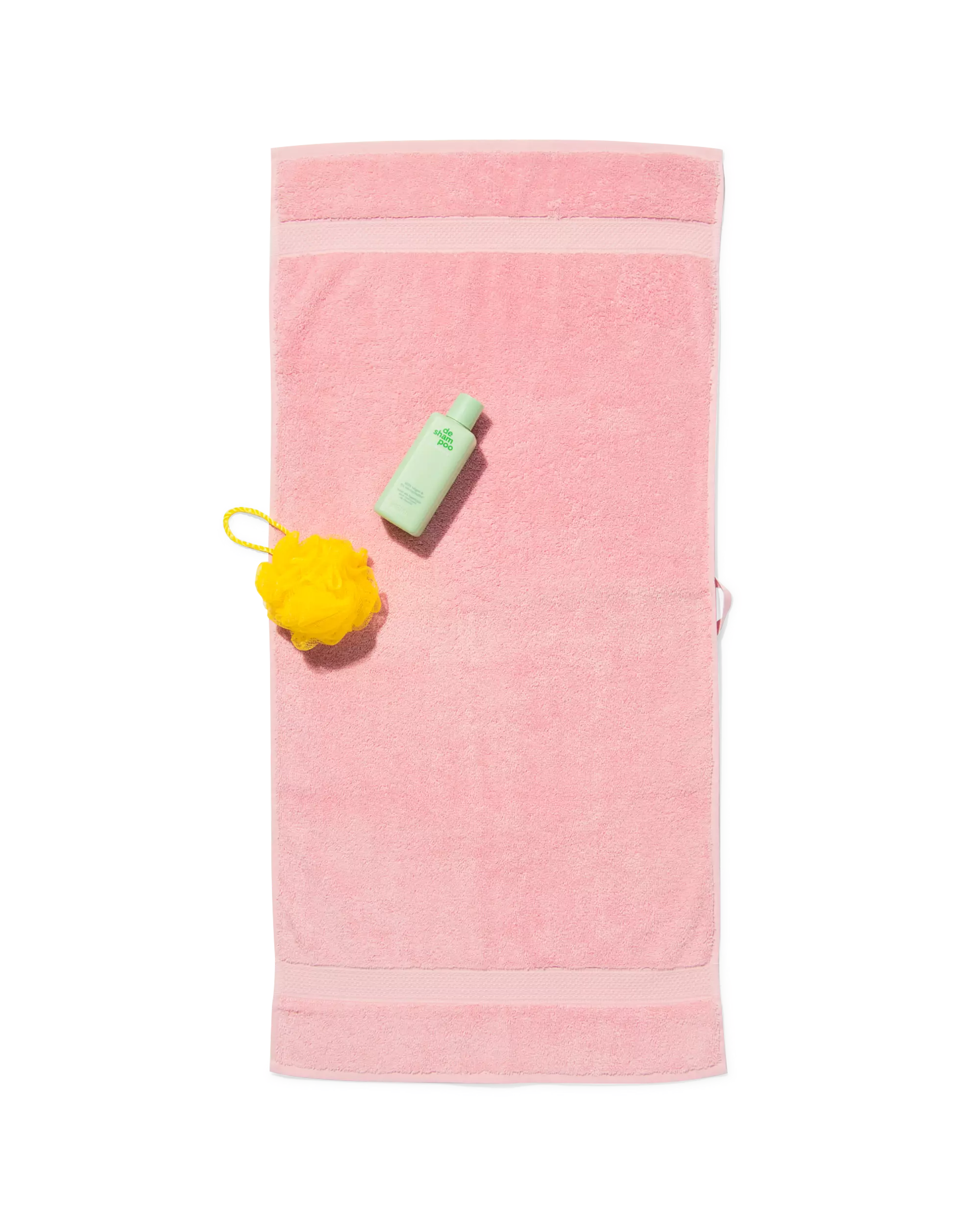 serviette 50x100cm qualité épaisse rose pâle