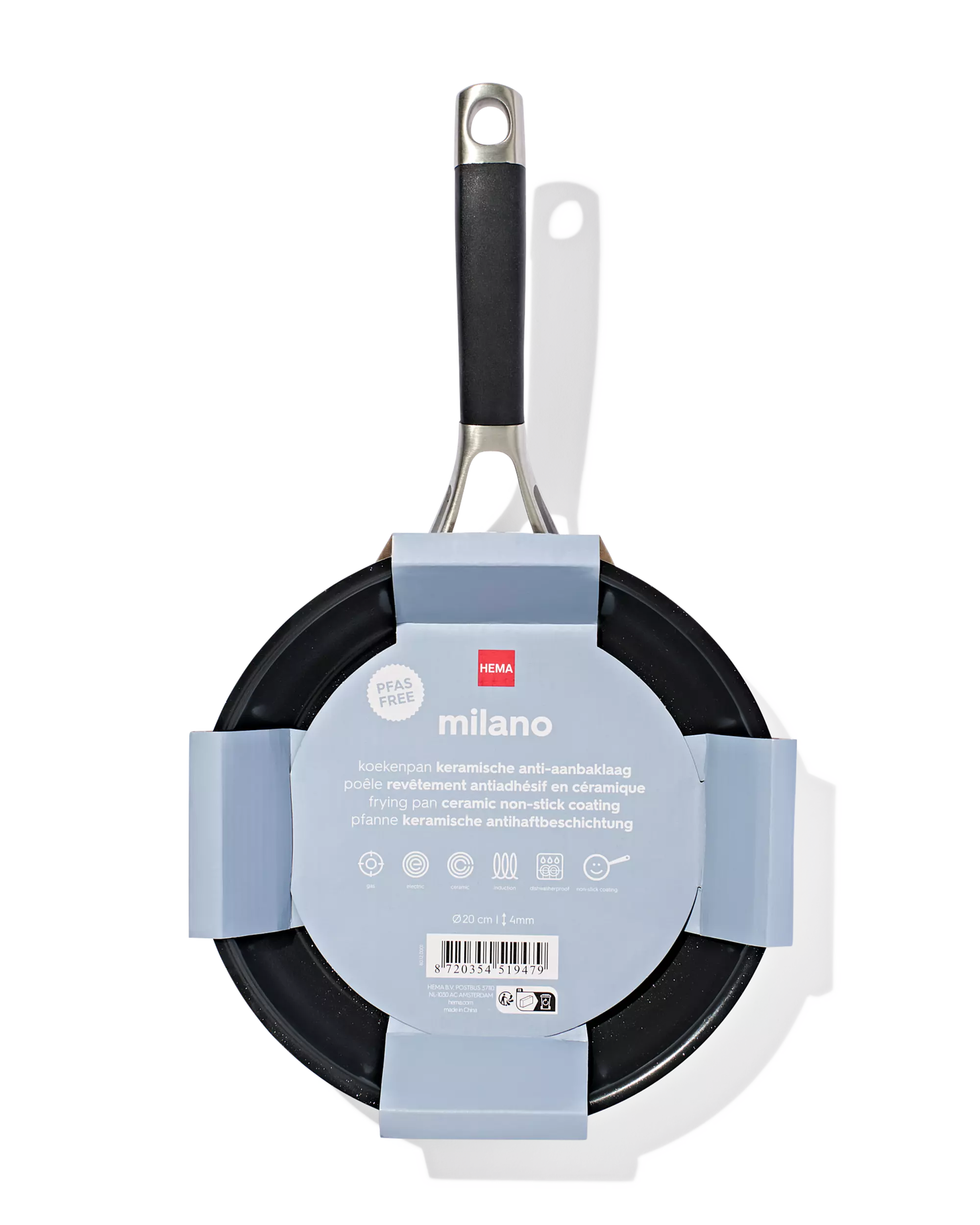 Bratpfanne, Ø 20 cm, Milano, PFAS-frei
