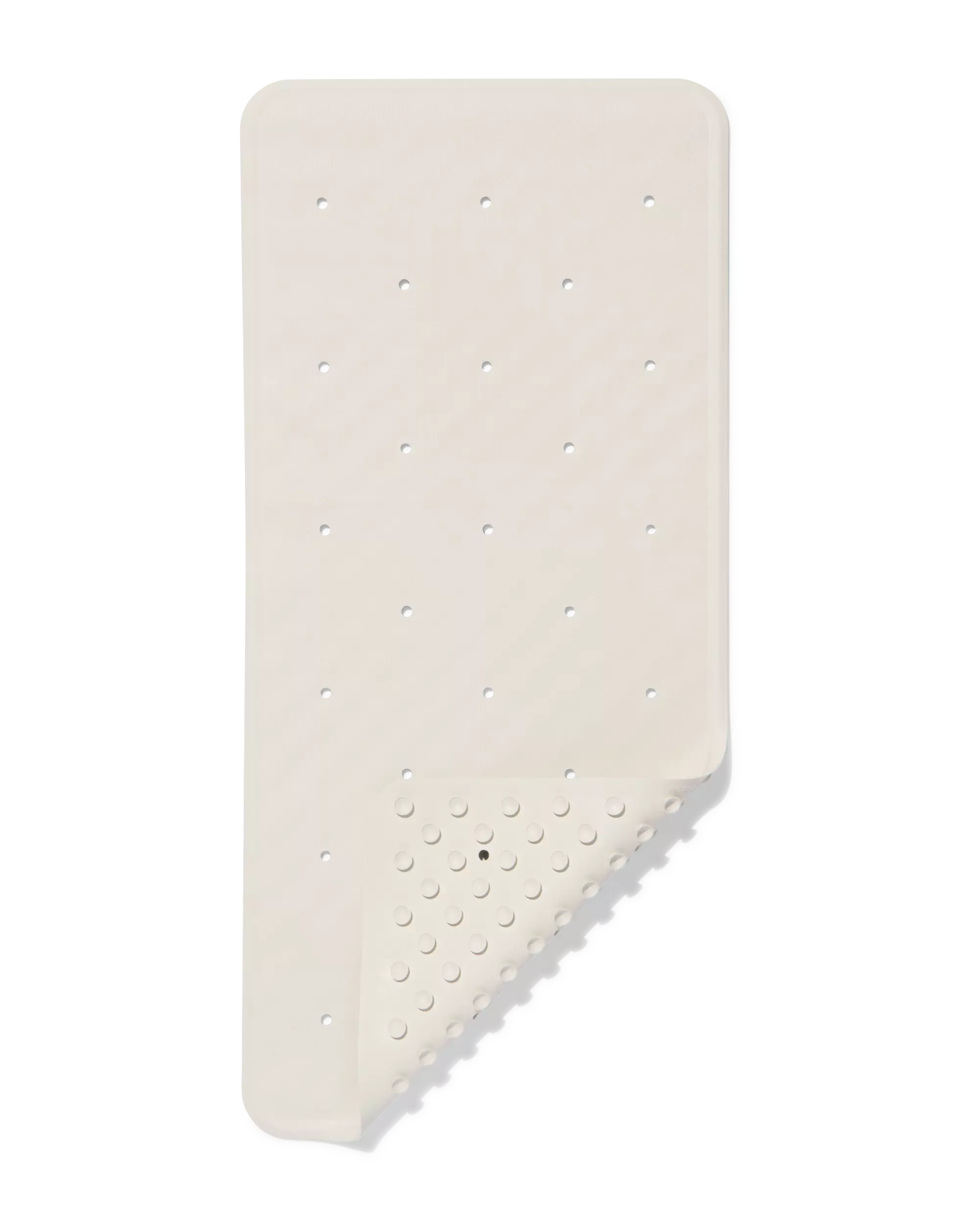 badmat 35x74cm rubber wit