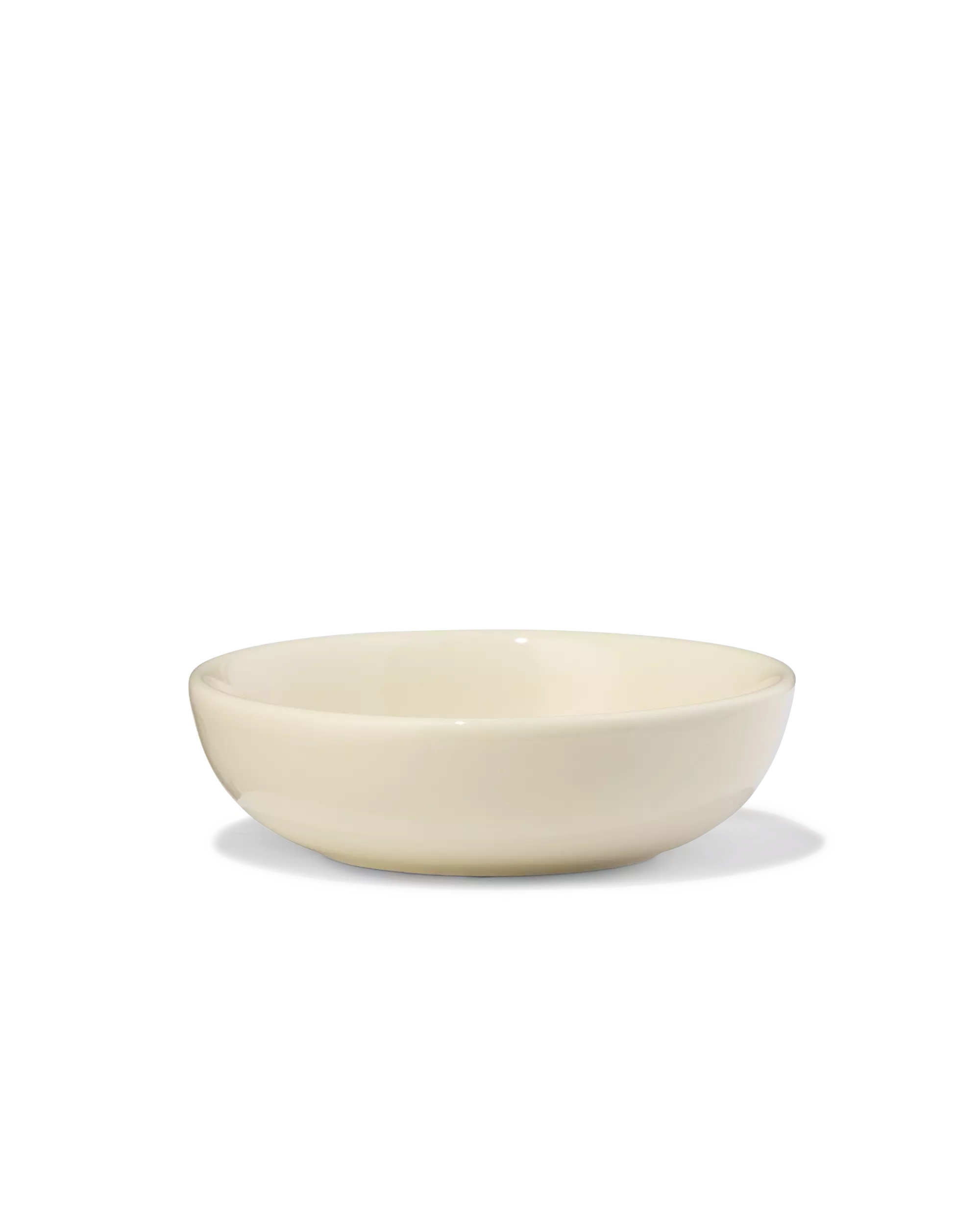 schaaltje Ø8cm Knap new bone china geel