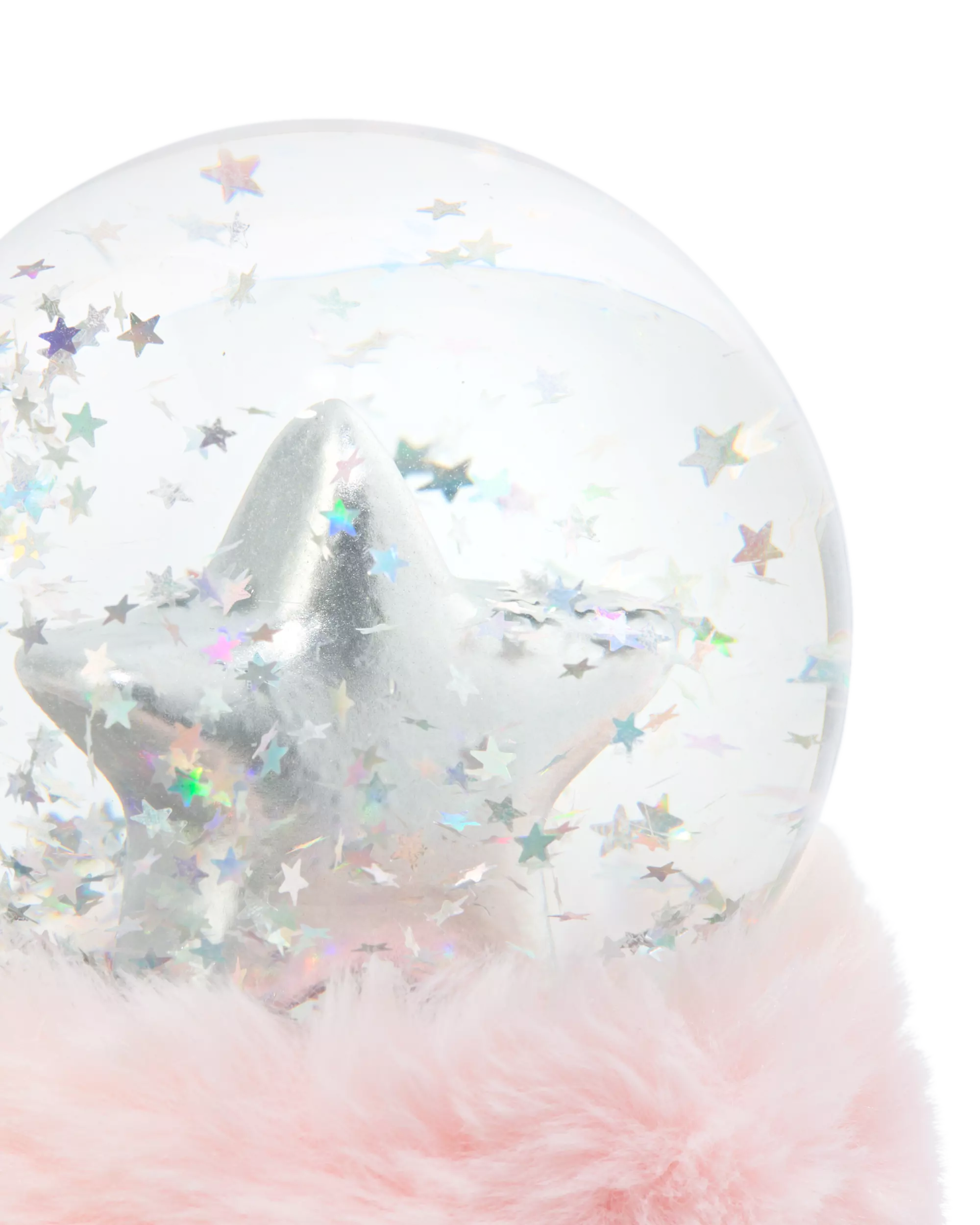 Schneekugel, ⌀ 10 cm, Glas, Stern 