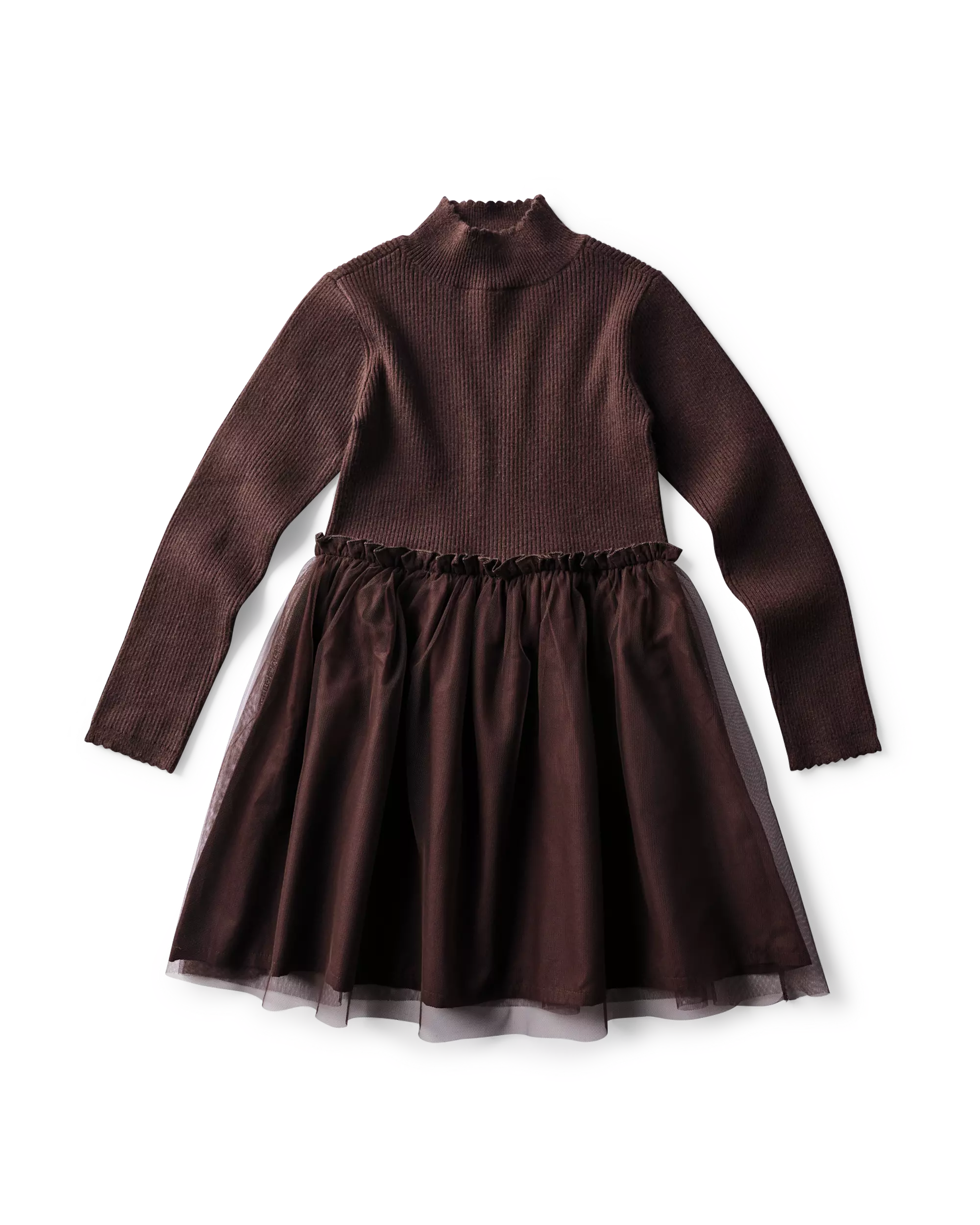 kinderjurk regular fit rib