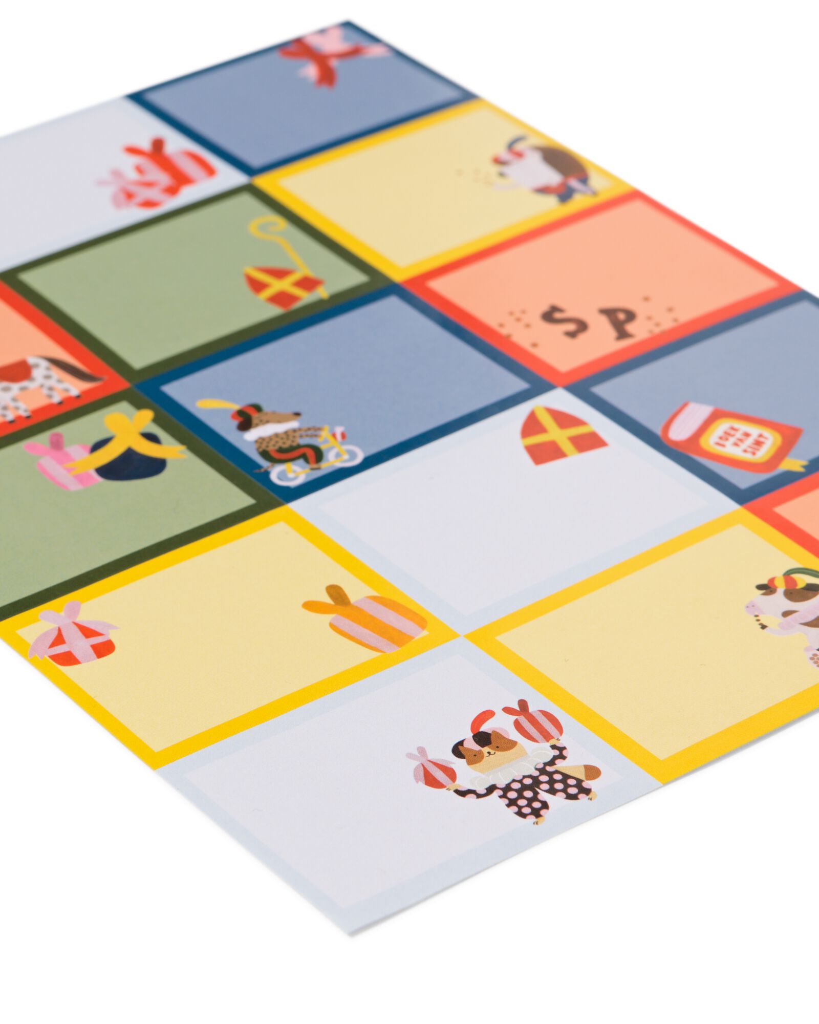 autocollants Saint Nicolas - 30 pi&egrave;ces - 25900094 - HEMA