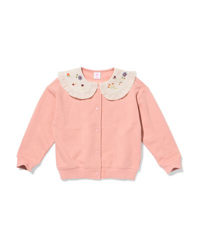 cardigan enfant fleurs rose rose - 30877603PINK - HEMA