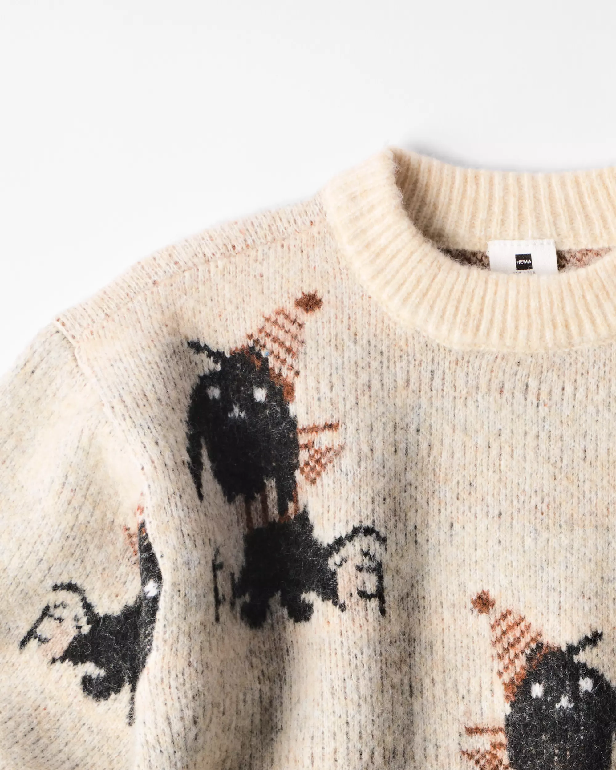 Takkie Kinderpullover aus Grobstrick mit Jacquardmuster