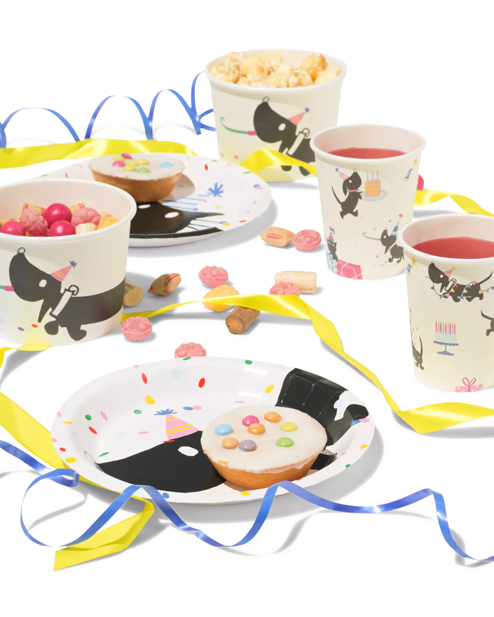 assiettes à gâteau Takkie et Siepie ⌀17,5cm papier - 8 pièces