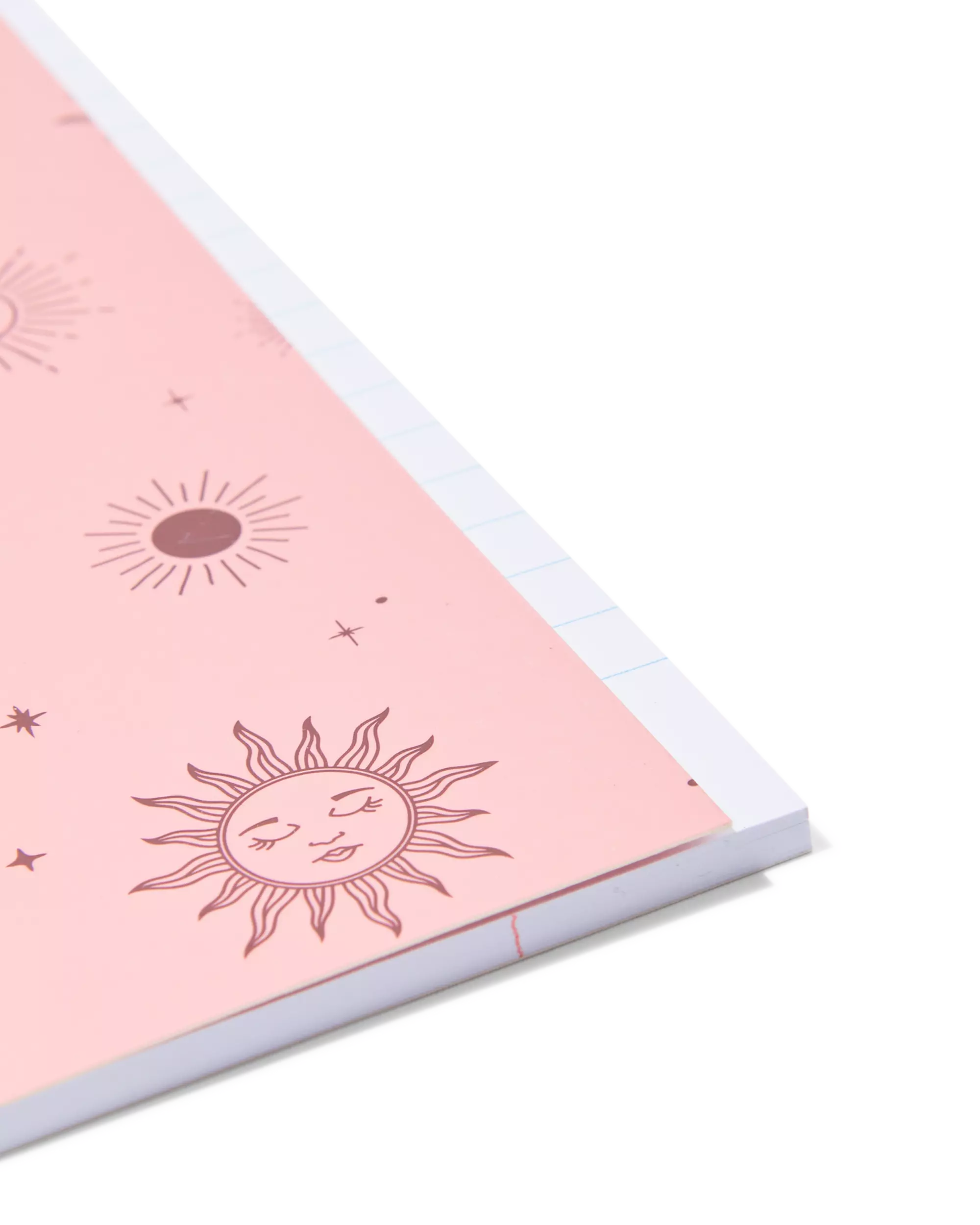 cahier sassy me A4 lignés soleils