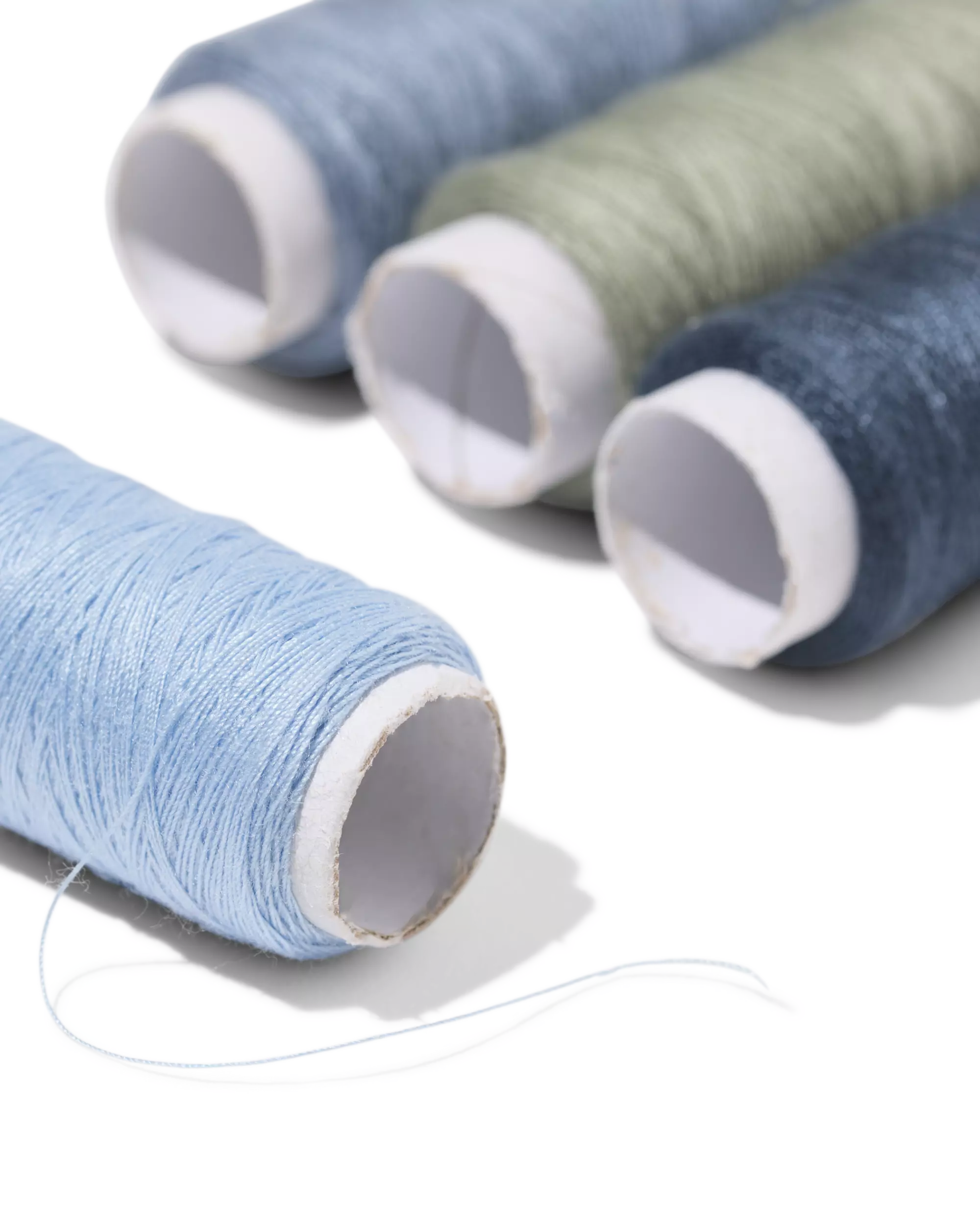 Nähgarnset 100 m, Denim – 4 Stück