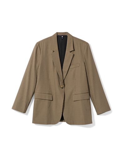 Damenblazer, kariert bunt bunt - 36214530MULTI - HEMA