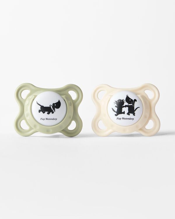 t&eacute;tine Takkie et Siepie 0-6 mois - lot de 2 - 15300195 - HEMA