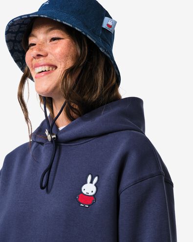 Miffy-Hoodie f&uuml;r Erwachsene, Gr&ouml;&szlig;e M blau M - 14990170 - HEMA