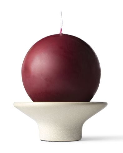 bougie parfum&eacute;e globe ⌀10cm lavande-rose - 13504124 - HEMA