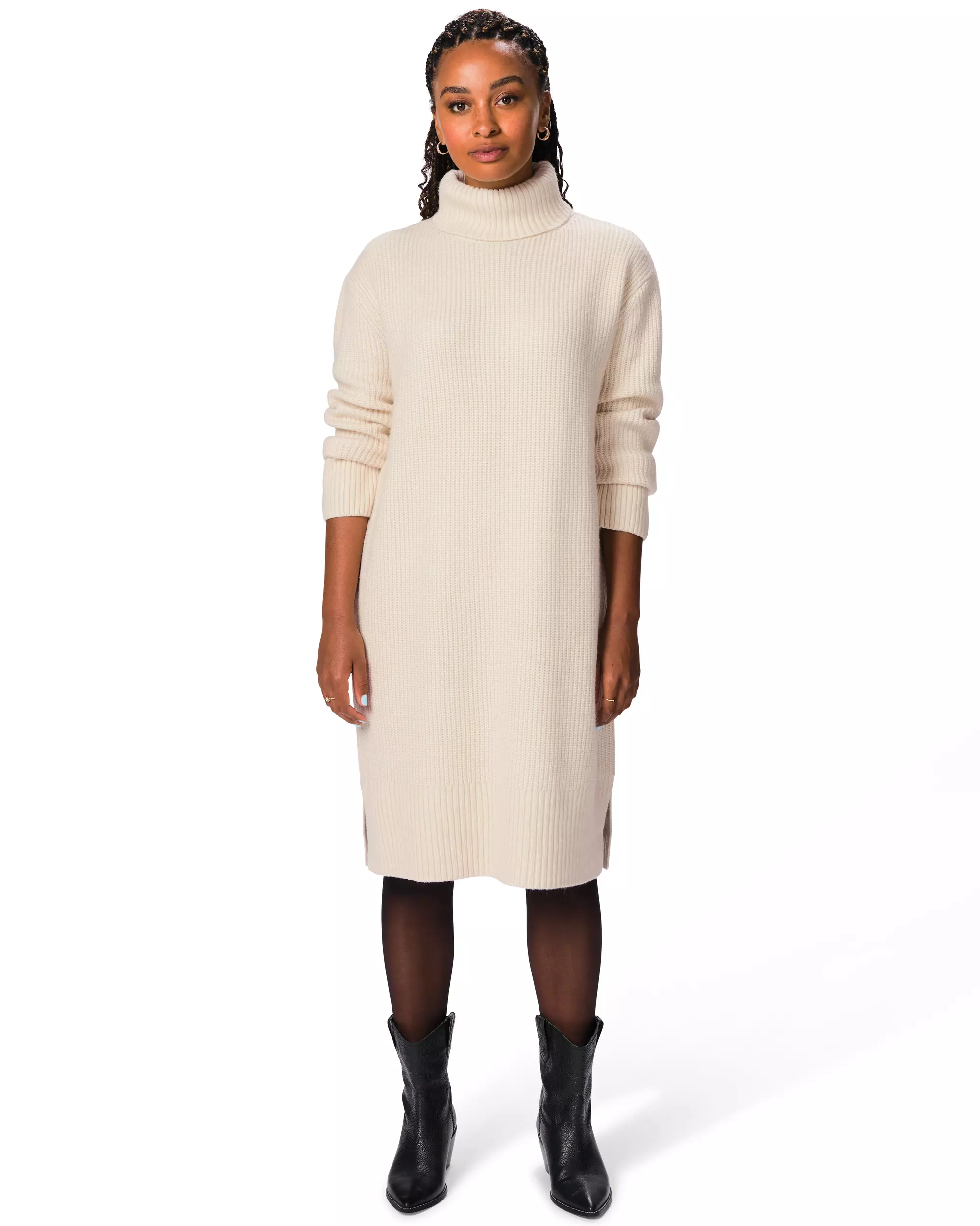 Damenkleid, Regular Fit, Strick