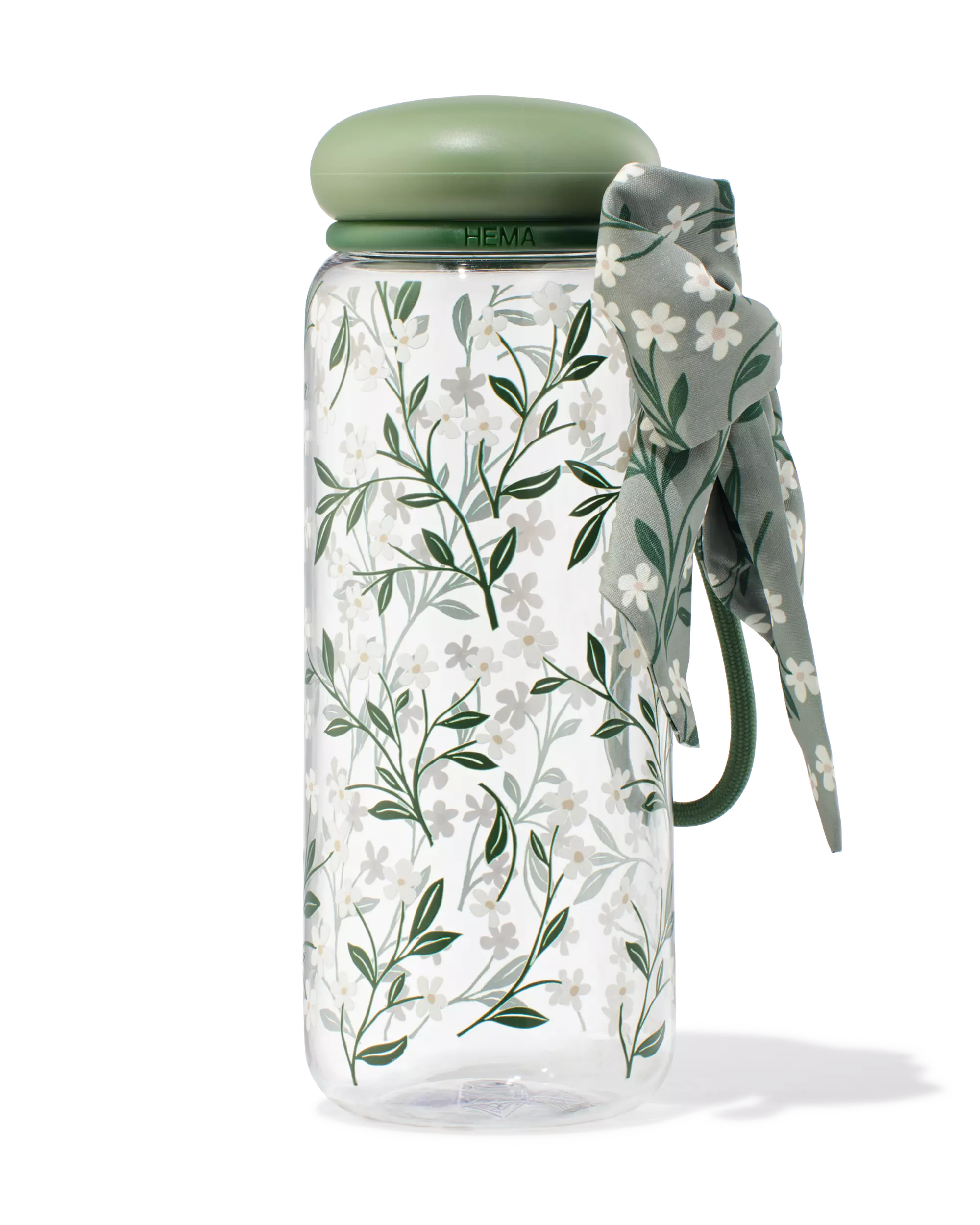 gourde 700 ml fleurs avec petit foulard