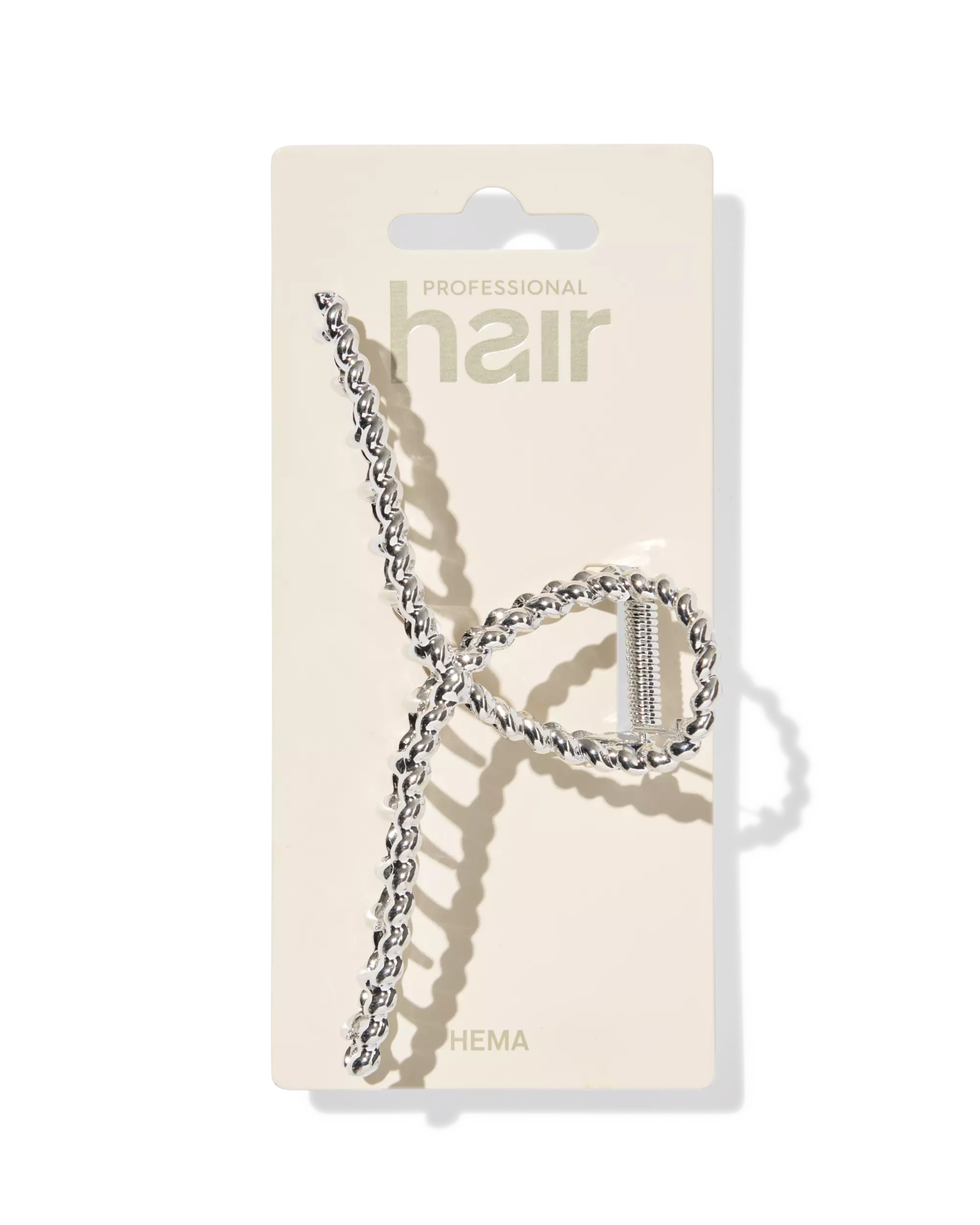 pince à cheveux 11 cm argentée