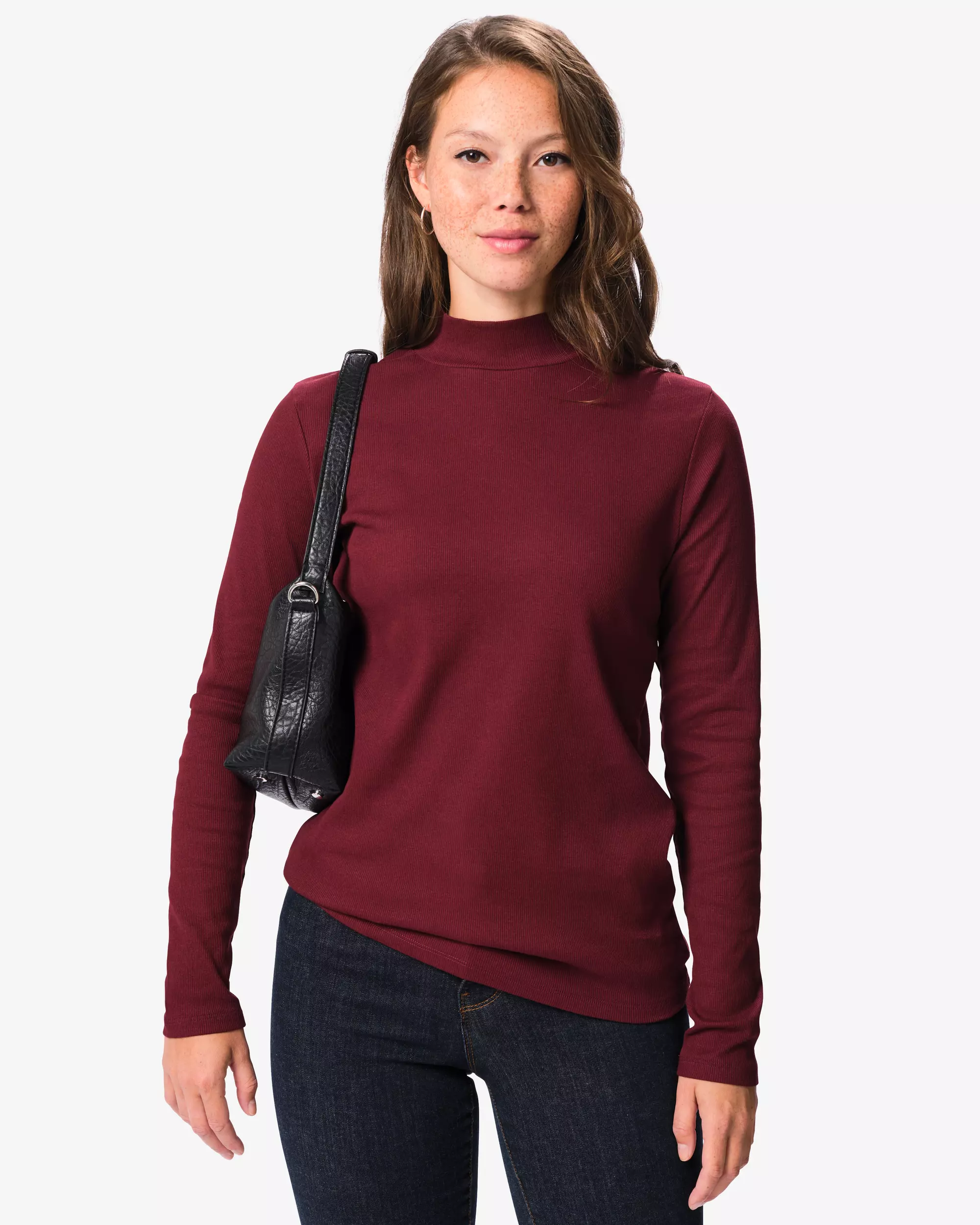 t-shirt femme Clara côtelé