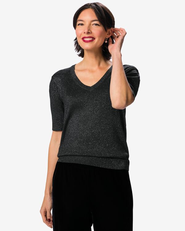 pull femme Marie noir noir - 36215450BLACK - HEMA
