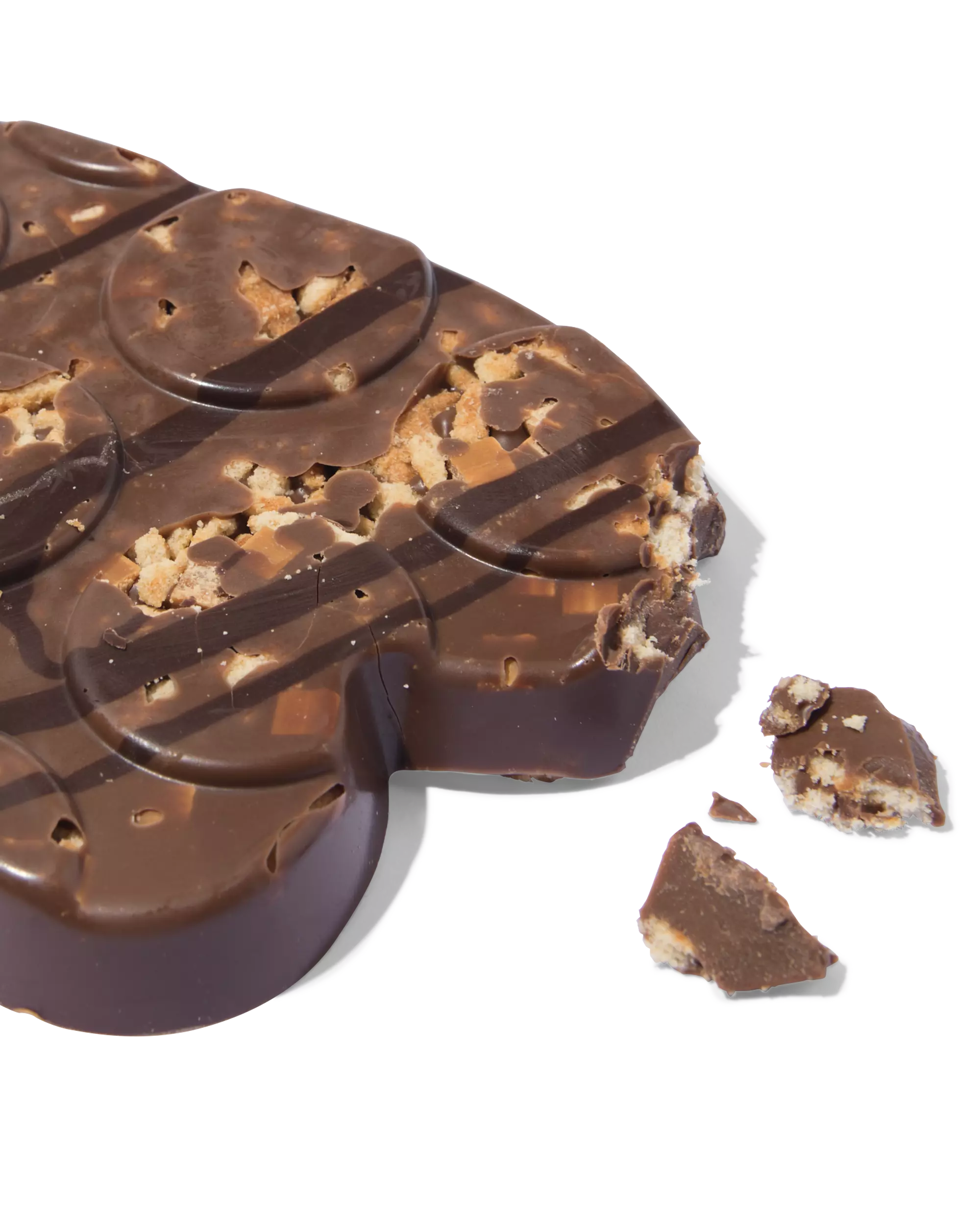 chocoladehart melk stroopwafel zeezout 125g