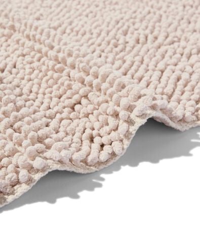 Badematte 60 x 120 cm, Chenille, beige - 5210200 - HEMA