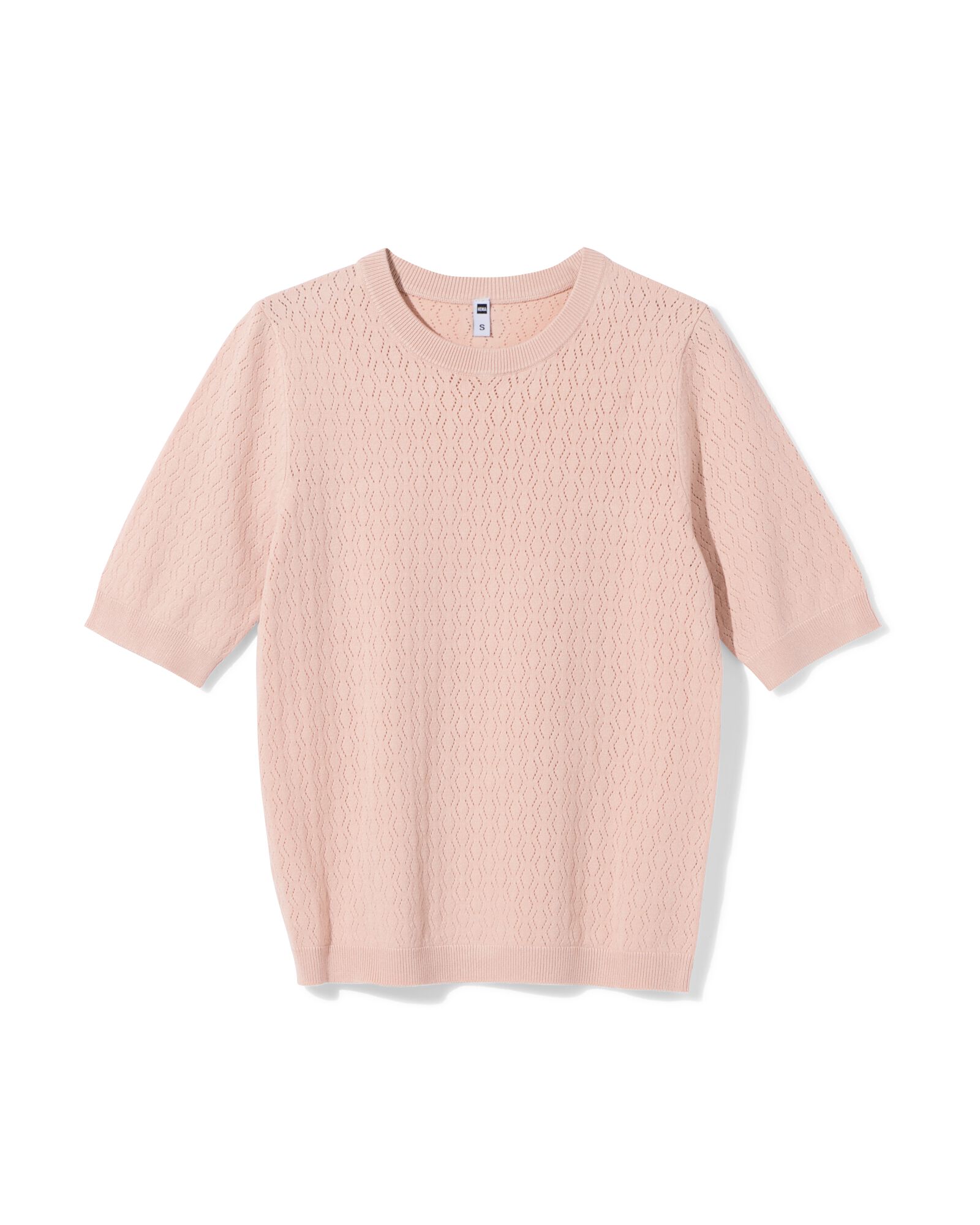 Damenpullover, strukturiert rosa rosa - 36212930PINK - HEMA