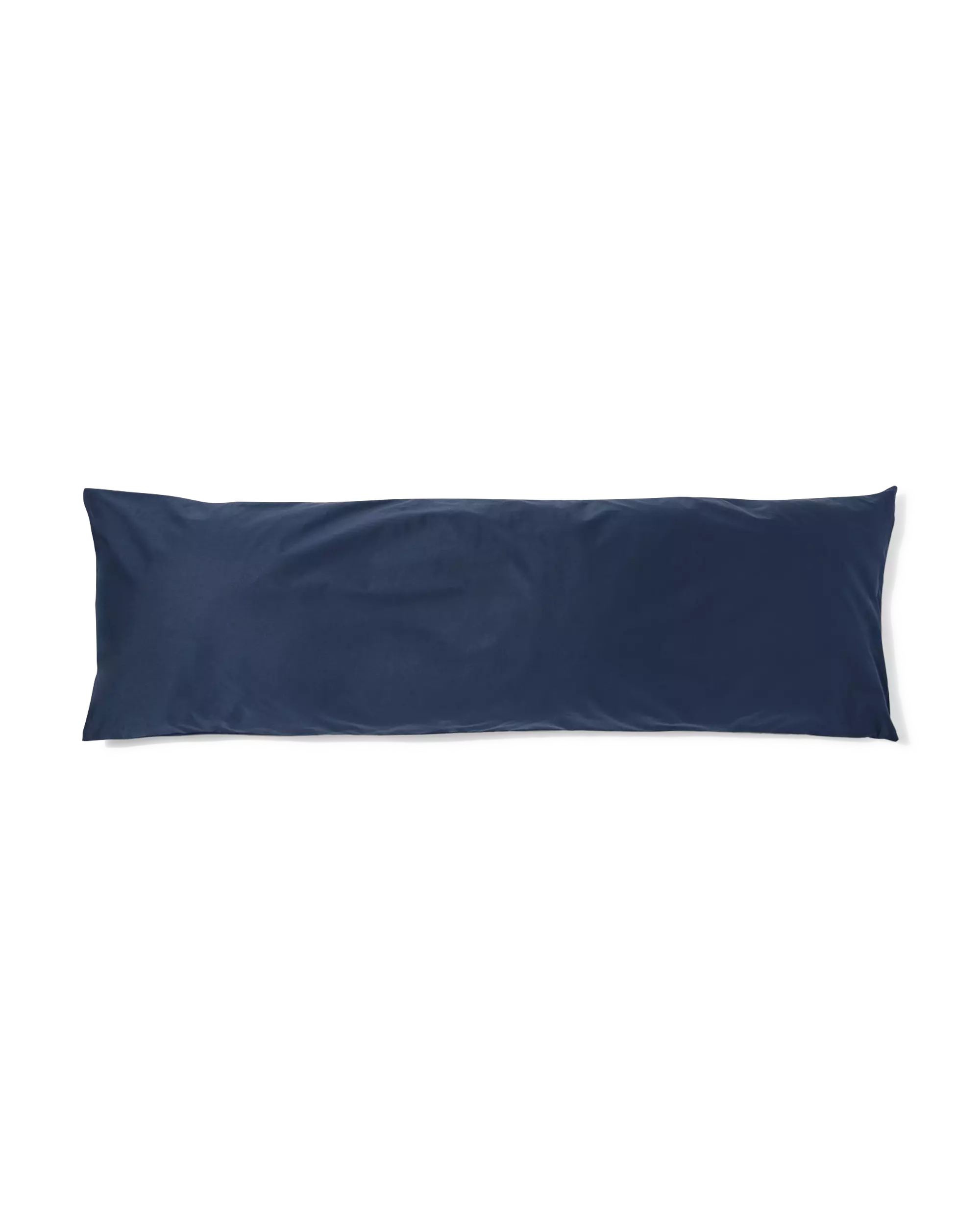 taie d'oreiller 50x160 cm coton doux bleu foncé
