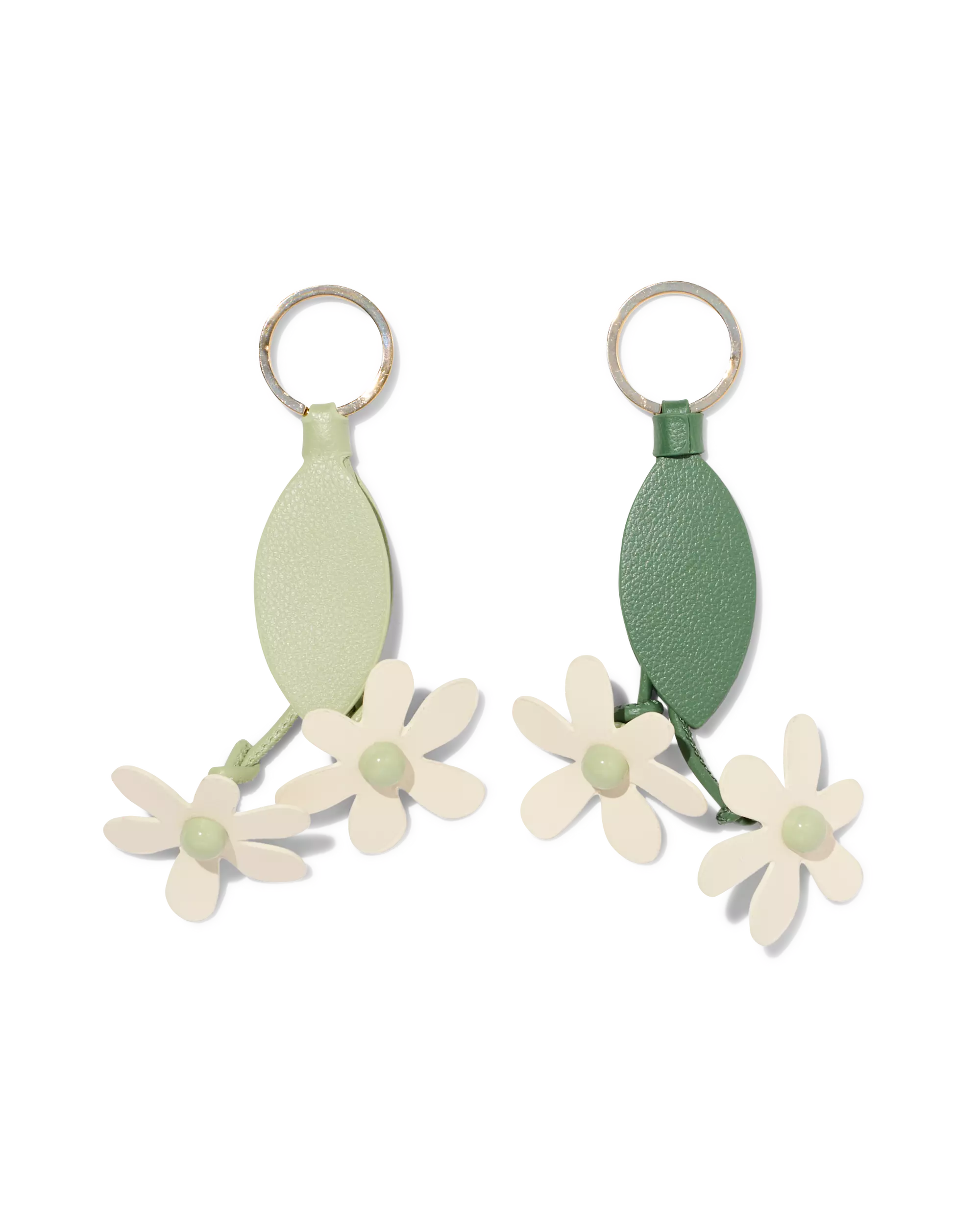 sleutelhanger 6x5x13.5cm bloemen