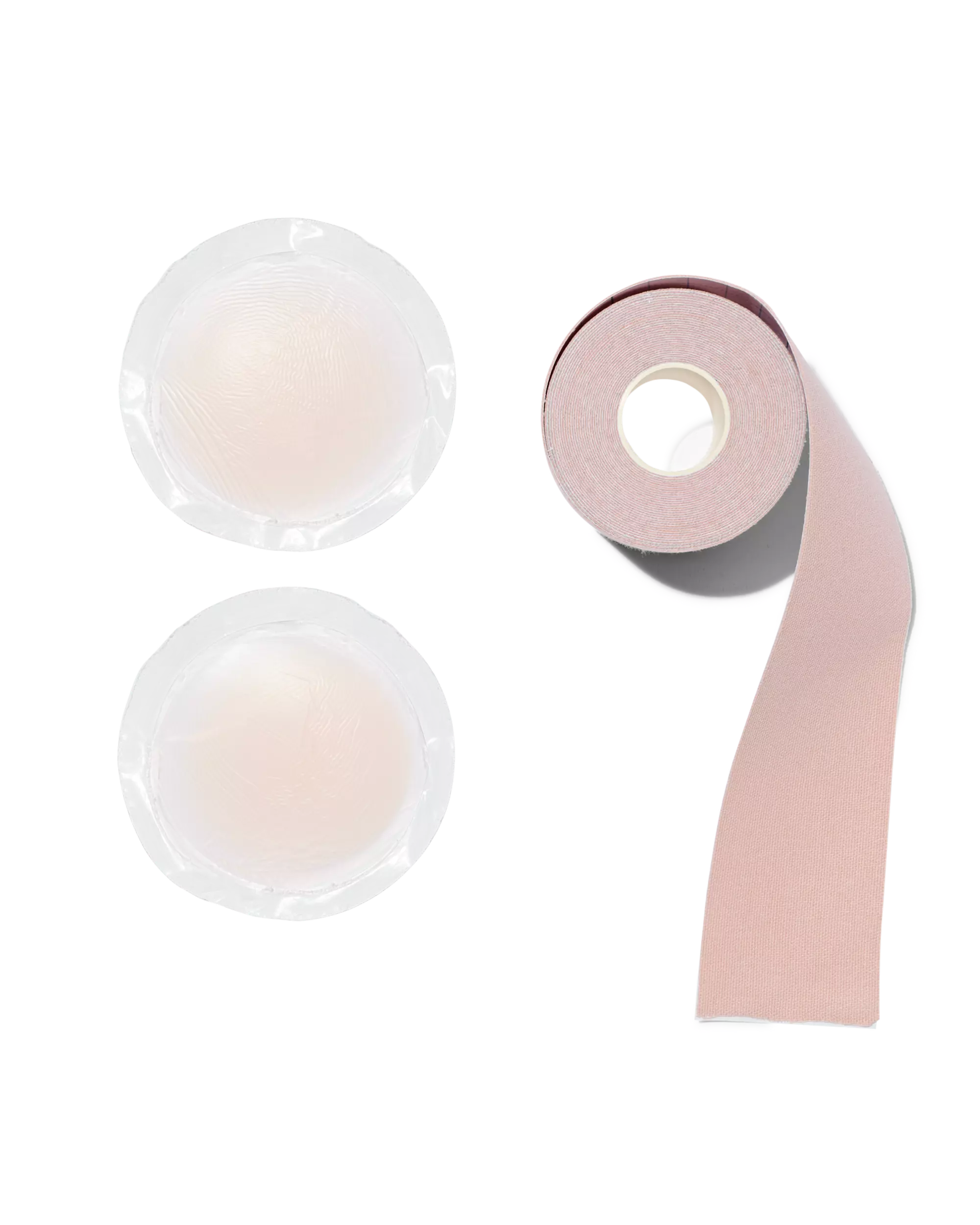 boobtape beige 5m avec coussinets pour mamelons