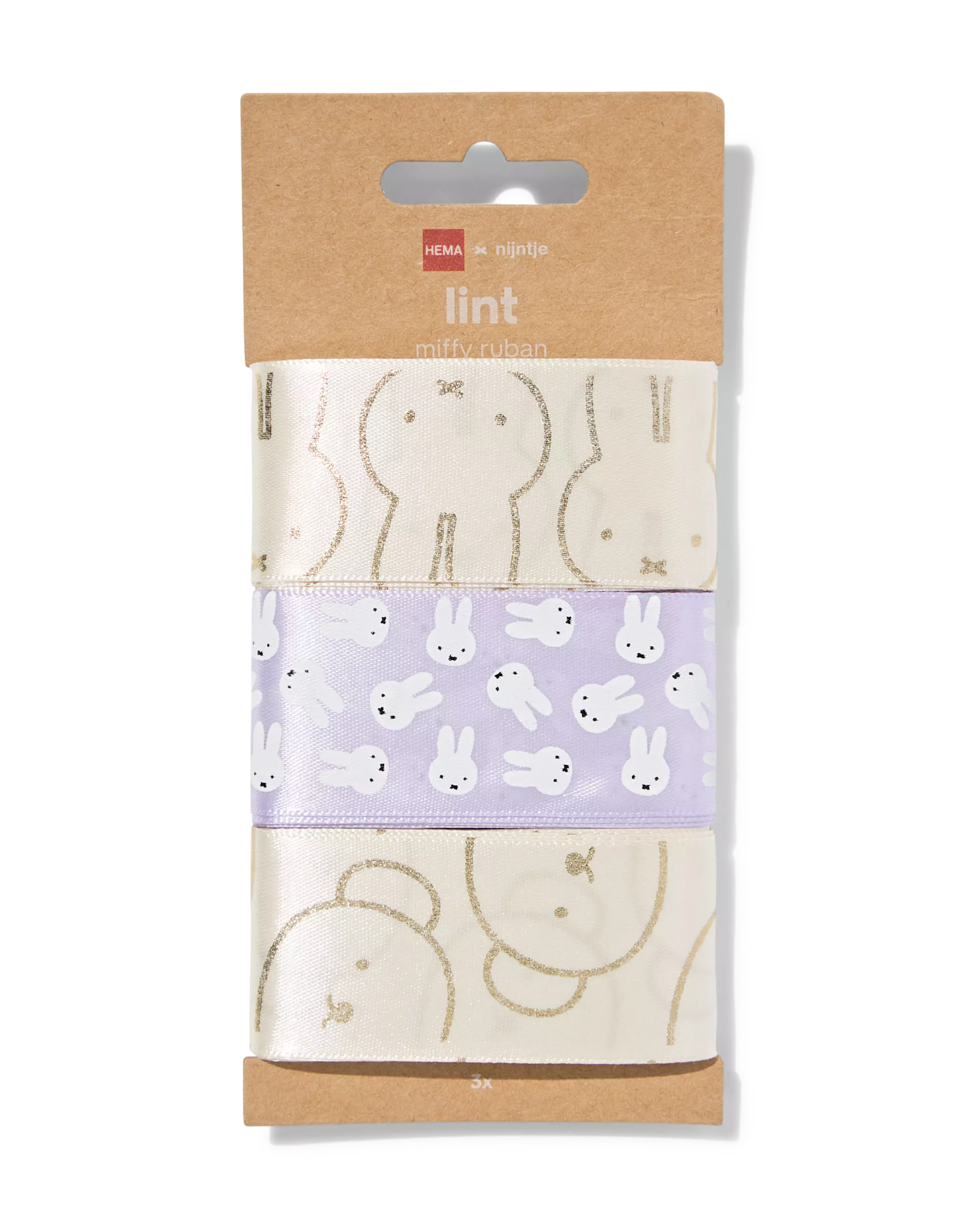 ruban cadeau miffy - 3 pièces