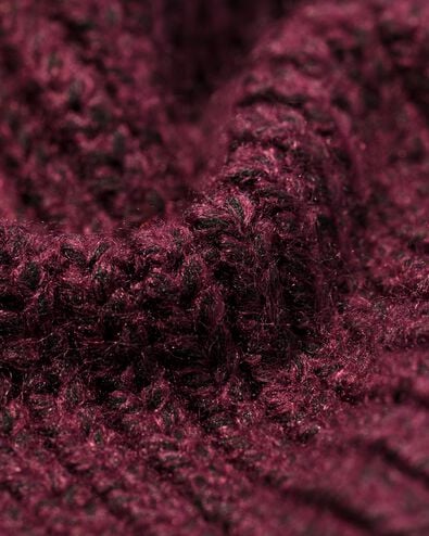 pull &agrave; col roul&eacute; femme polyester bordeaux bordeaux - 36307240BURGUNDYRED - HEMA