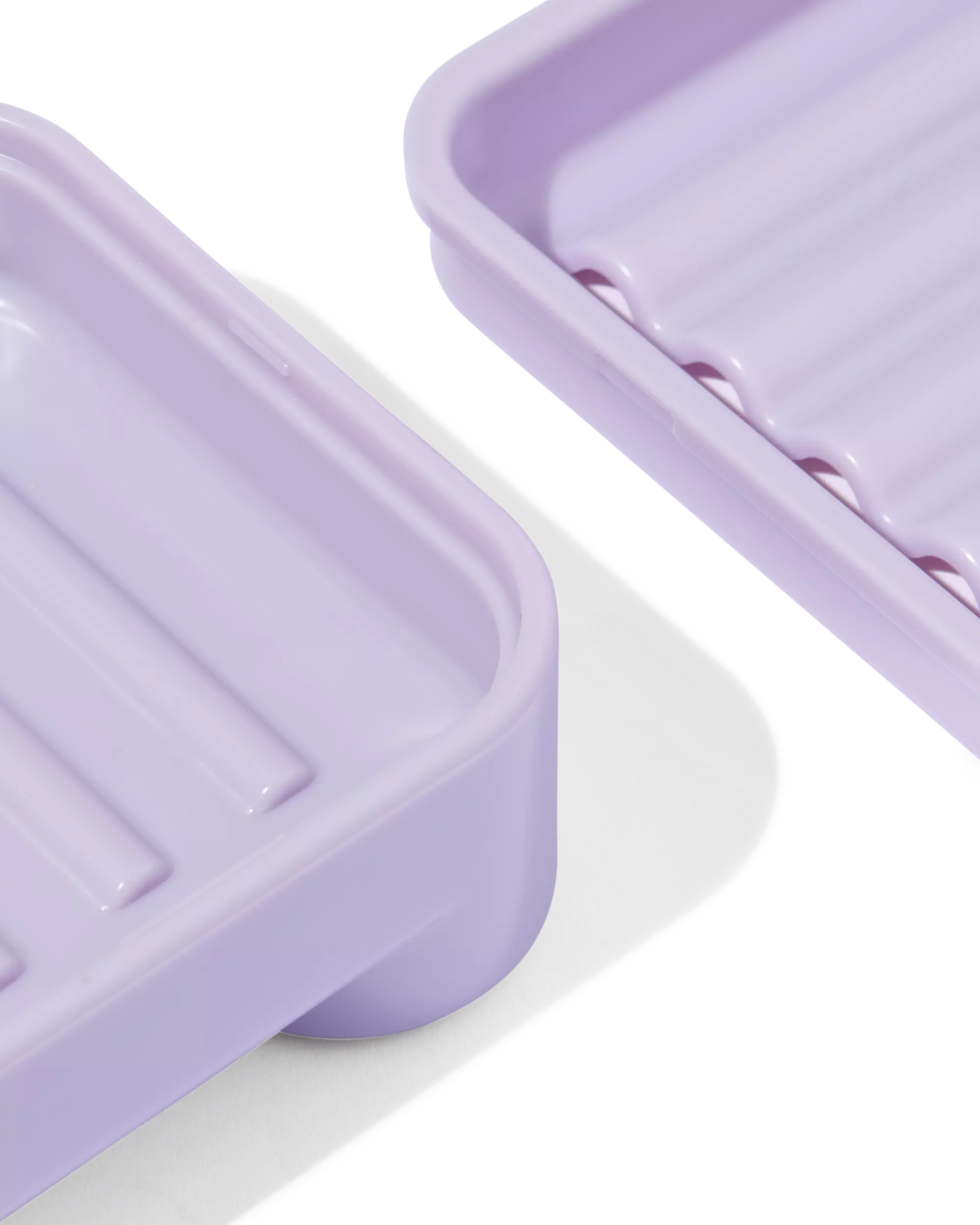 boîte à savon solide lilas