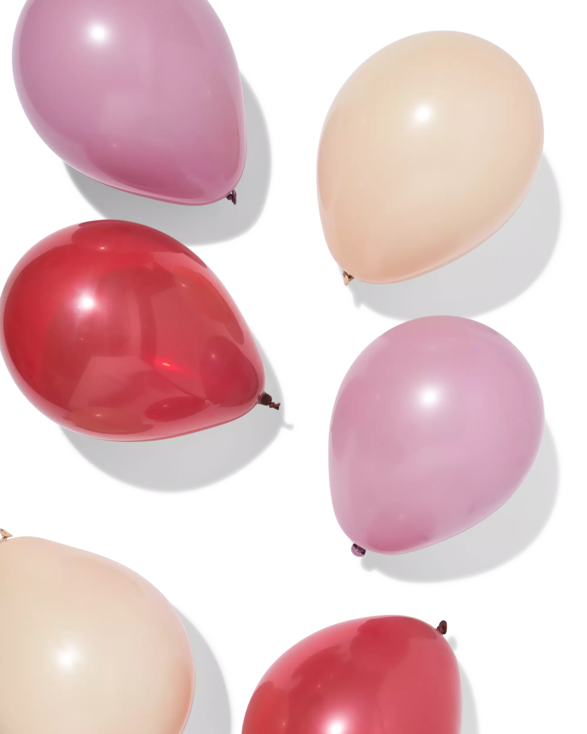ballonnen 23cm roze - 10 stuks