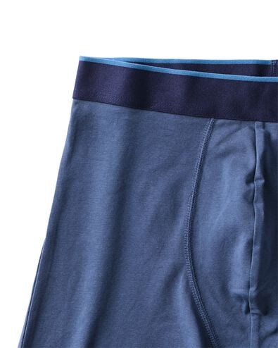 herenboxer - 3 stuks donkerblauw donkerblauw - 19168460DARKBLUE - HEMA