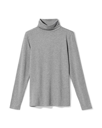 t-shirt femme thermique acrylique gris fonc&eacute; gris fonc&eacute; - 36307690DARKGREY - HEMA