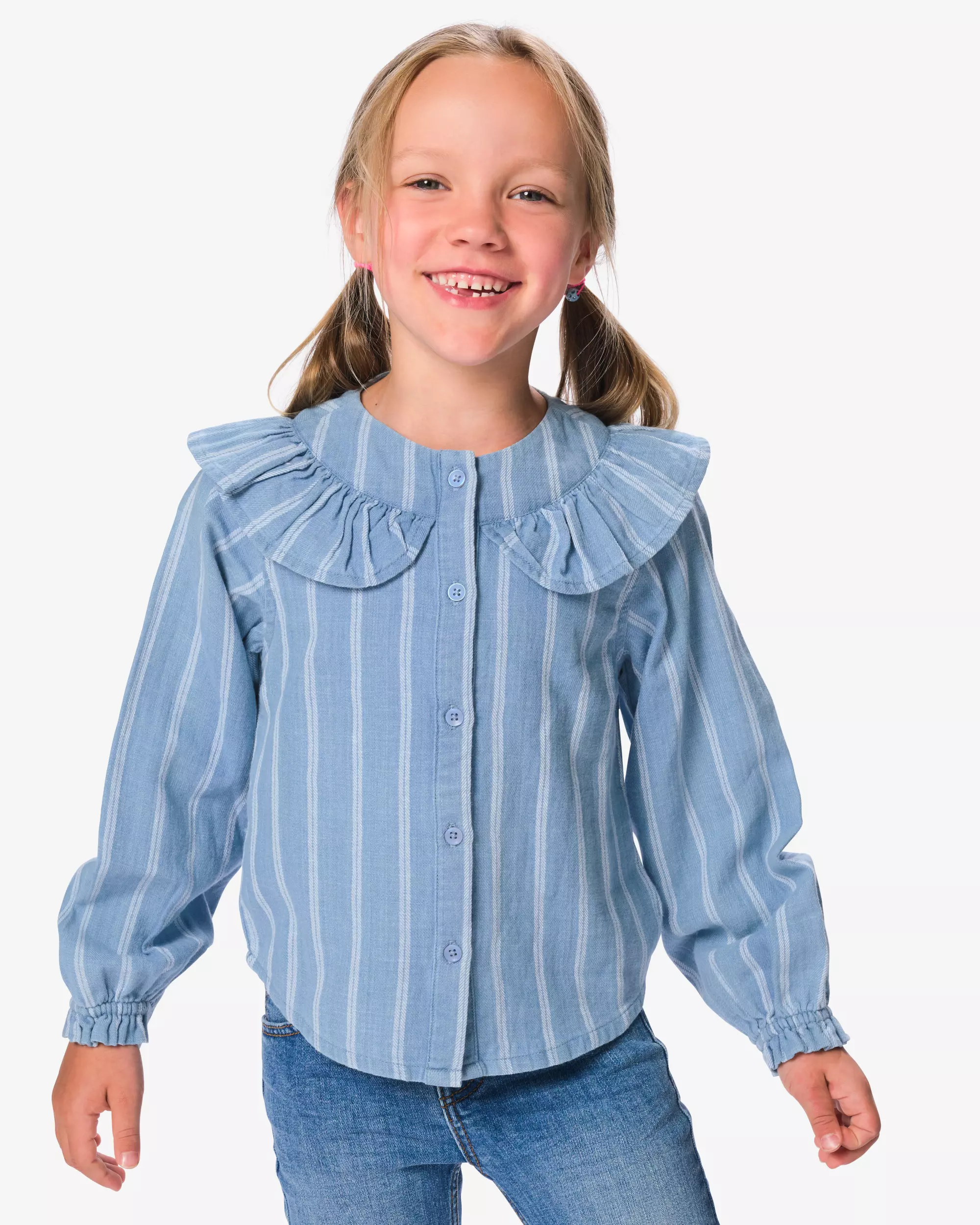 chemisier enfant rayures