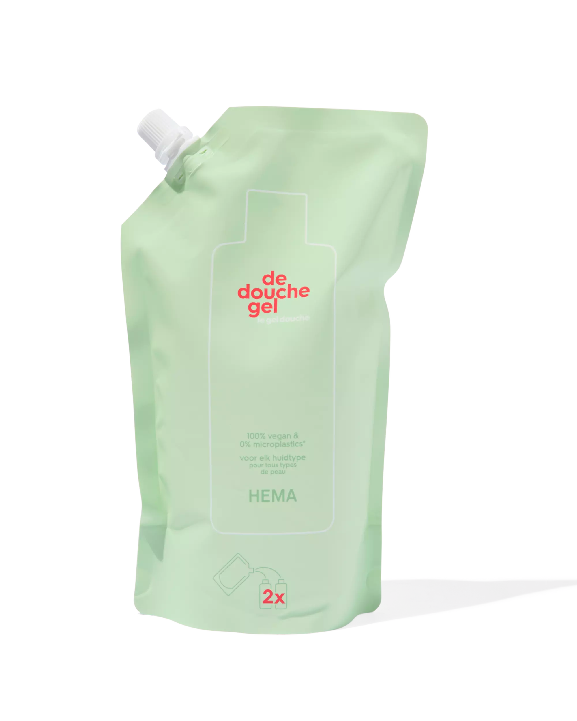 recharge le gel douche 600 ml