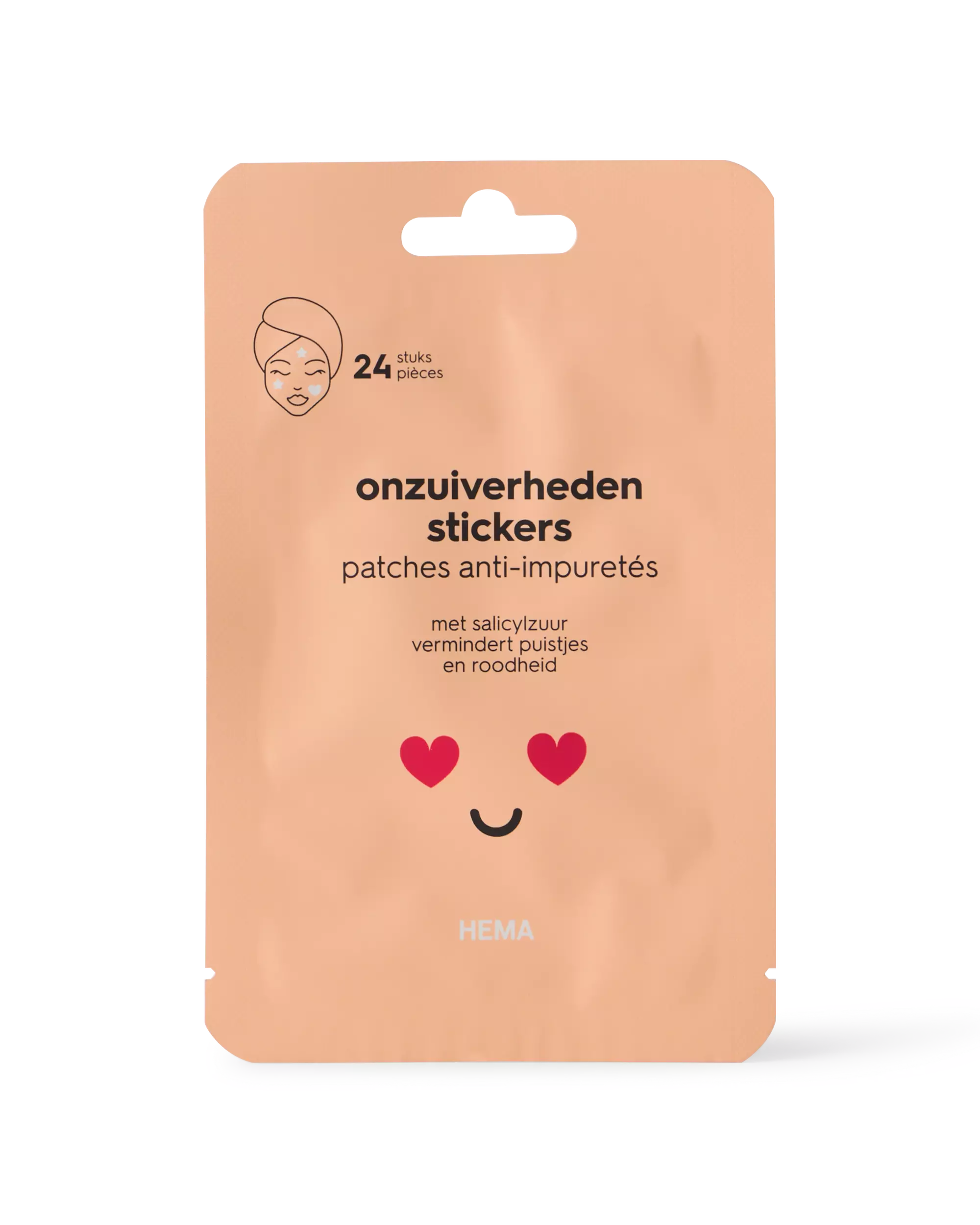 onzuiverheden stickers - 24 stuks