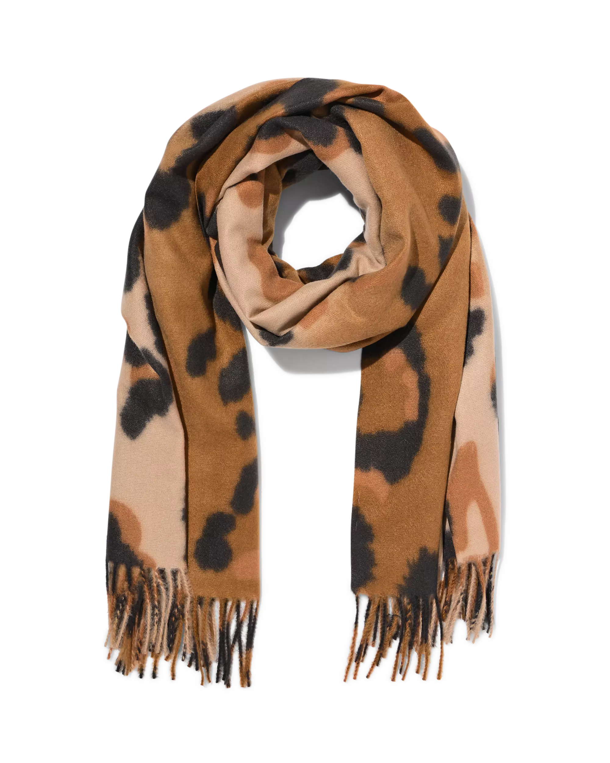 damessjaal 190x80cm dierenmotief
