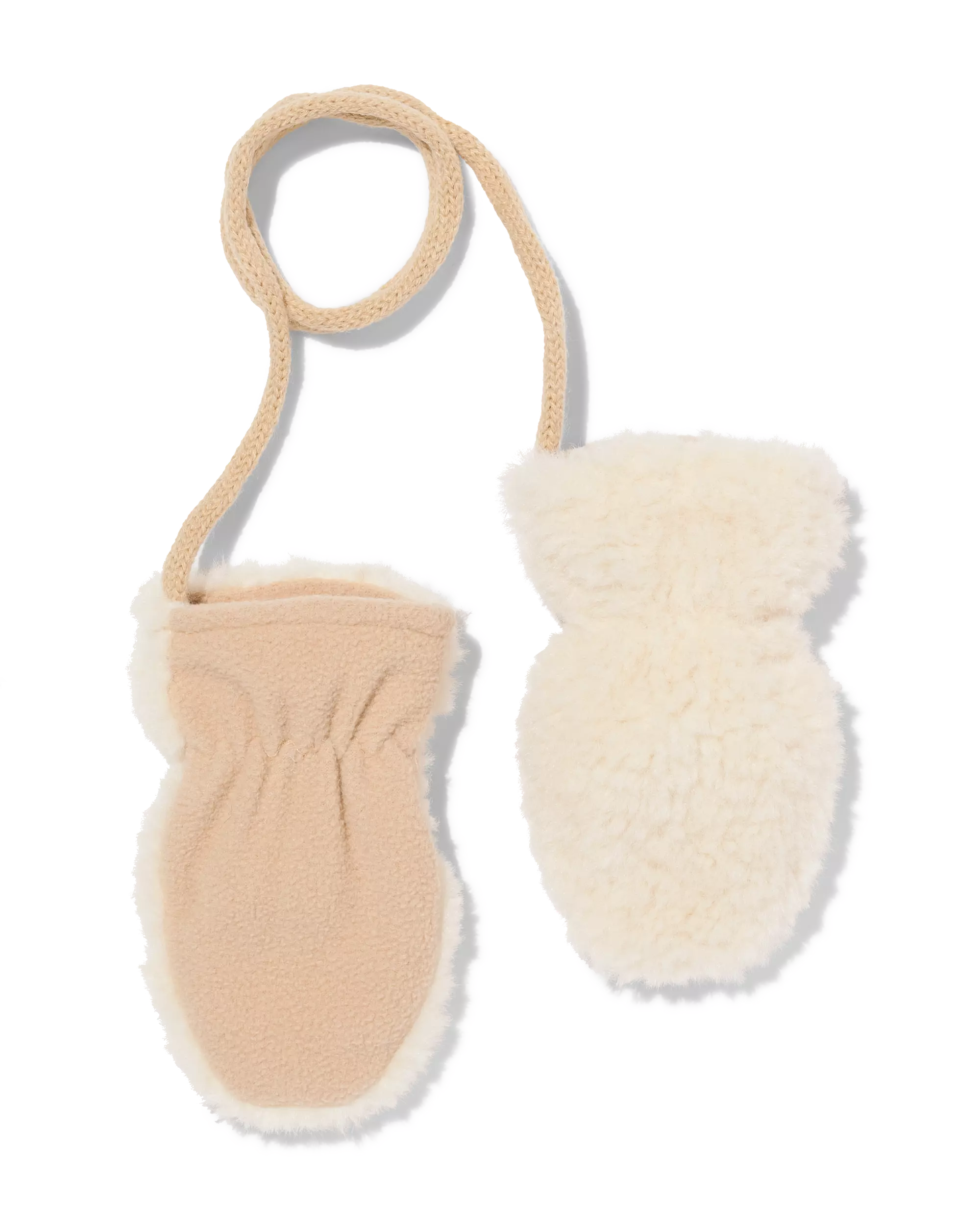 Babyfäustlinge aus Teddystoff