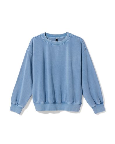 damestrui Esmee jersey blauw blauw - 36213570BLUE - HEMA