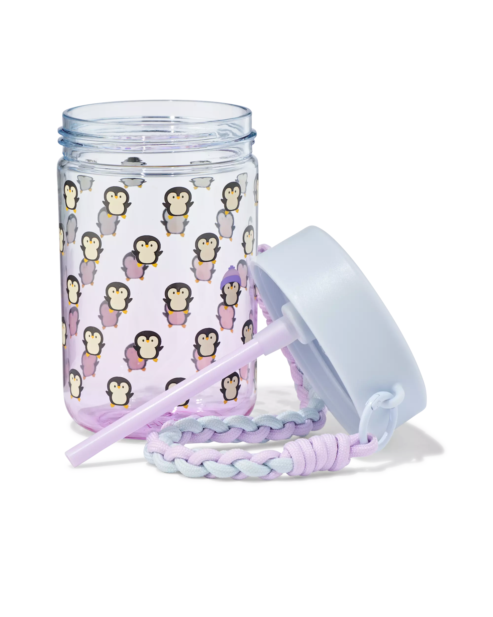gourde 450ml avec lanière pingoin 