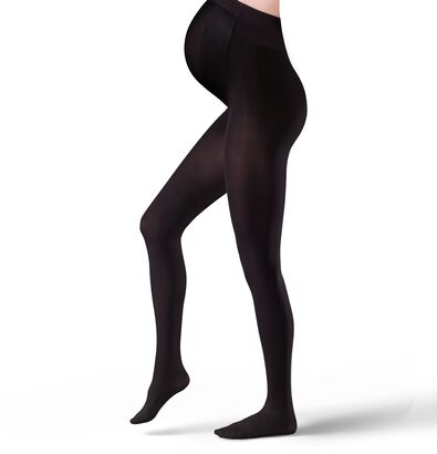 zwangerschapspanty opaque 40 denier zwart zwart - 4020265BLACK - HEMA