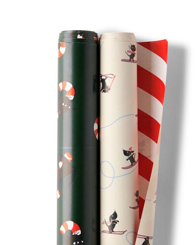 Takkie und Siepie Geschenkpapier, 70 &times; 200 cm &ndash; 2 St&uuml;ck - 25701003 - HEMA