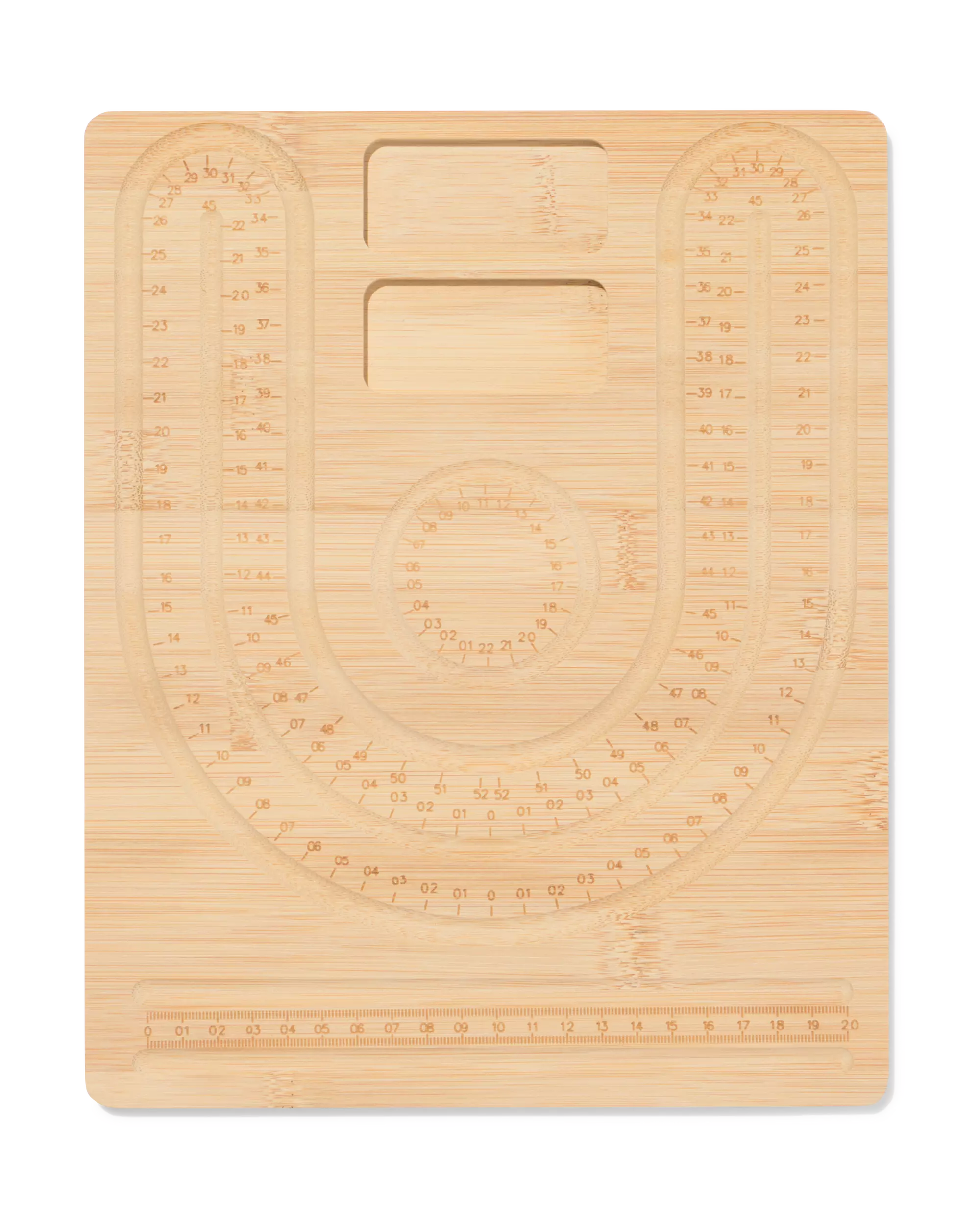 kralenrijgbord 23x28.5cm bamboe
